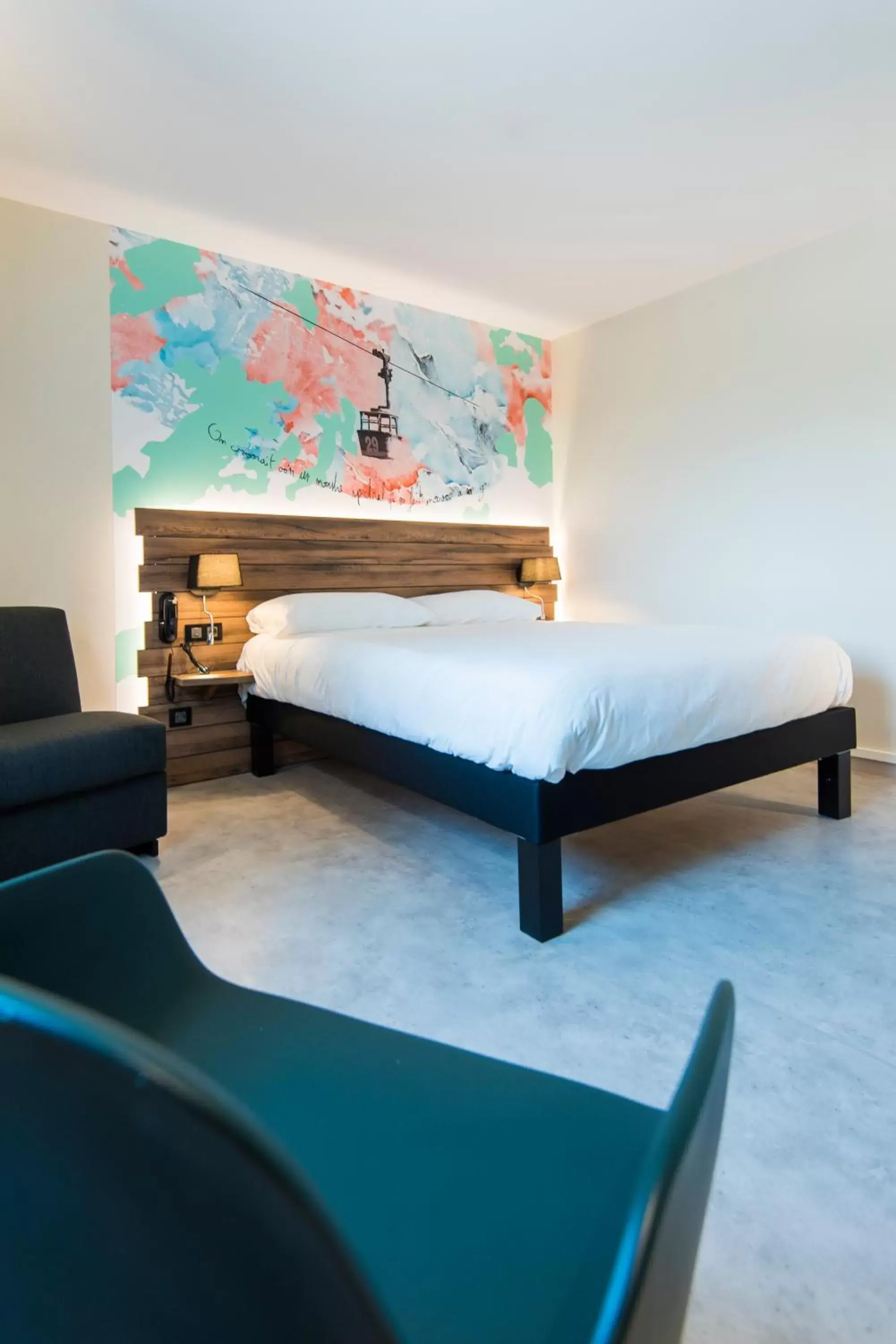 Bedroom, Bed in Ibis Styles Sallanches Pays du Mont-Blanc