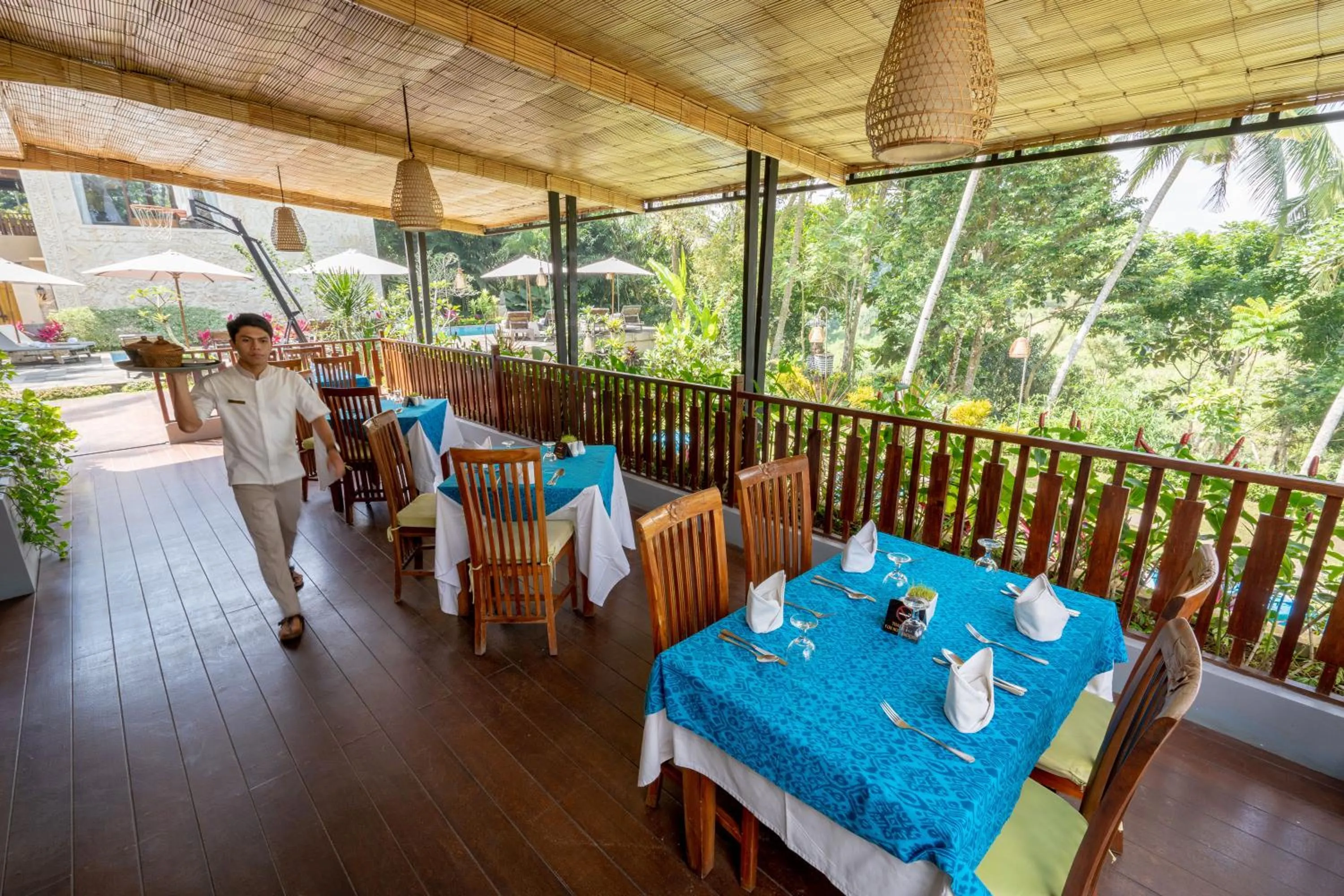 Restaurant/places to eat in Ashoka Tree Resort at Tanggayuda