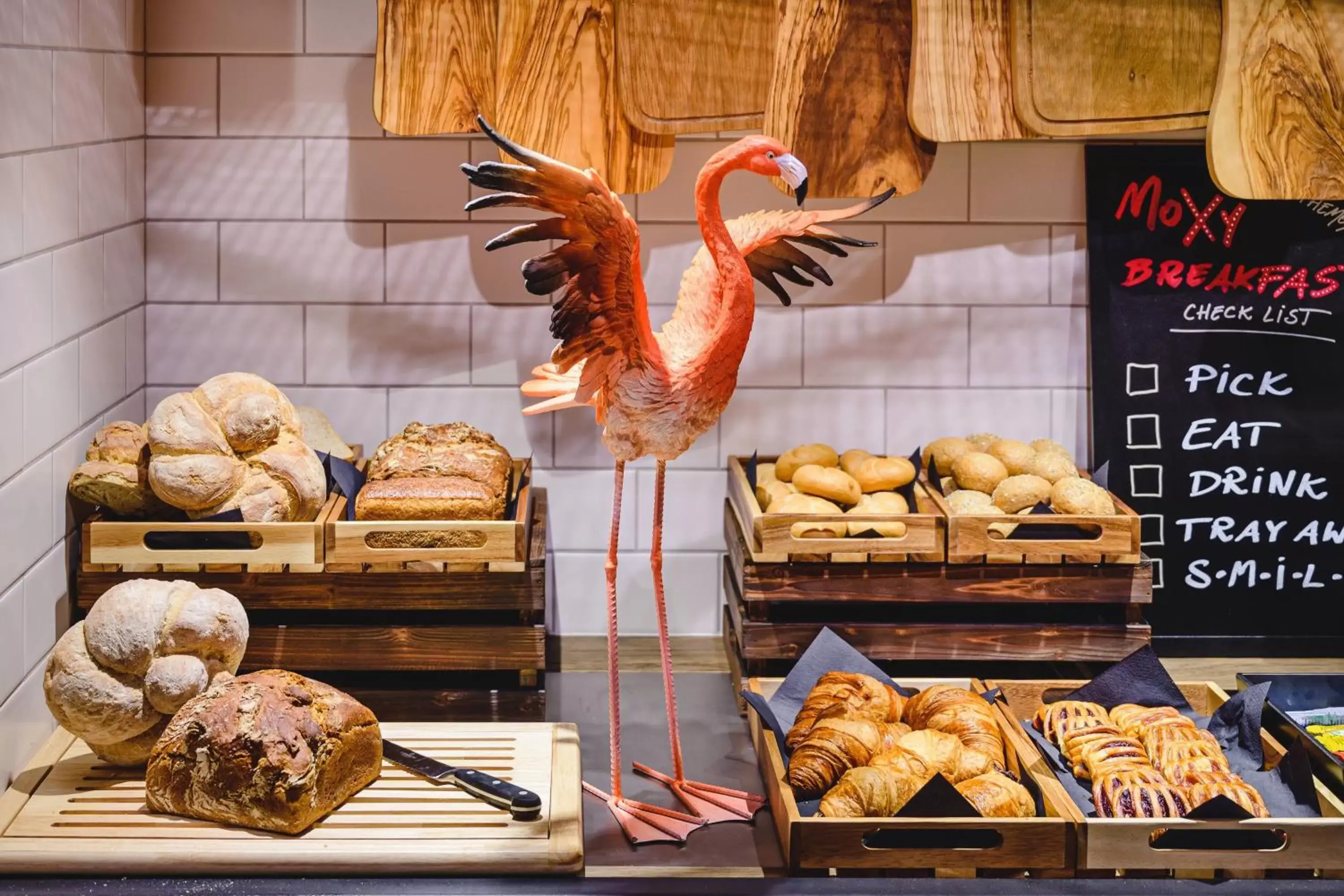 Breakfast, Food in Moxy Poznań Airport