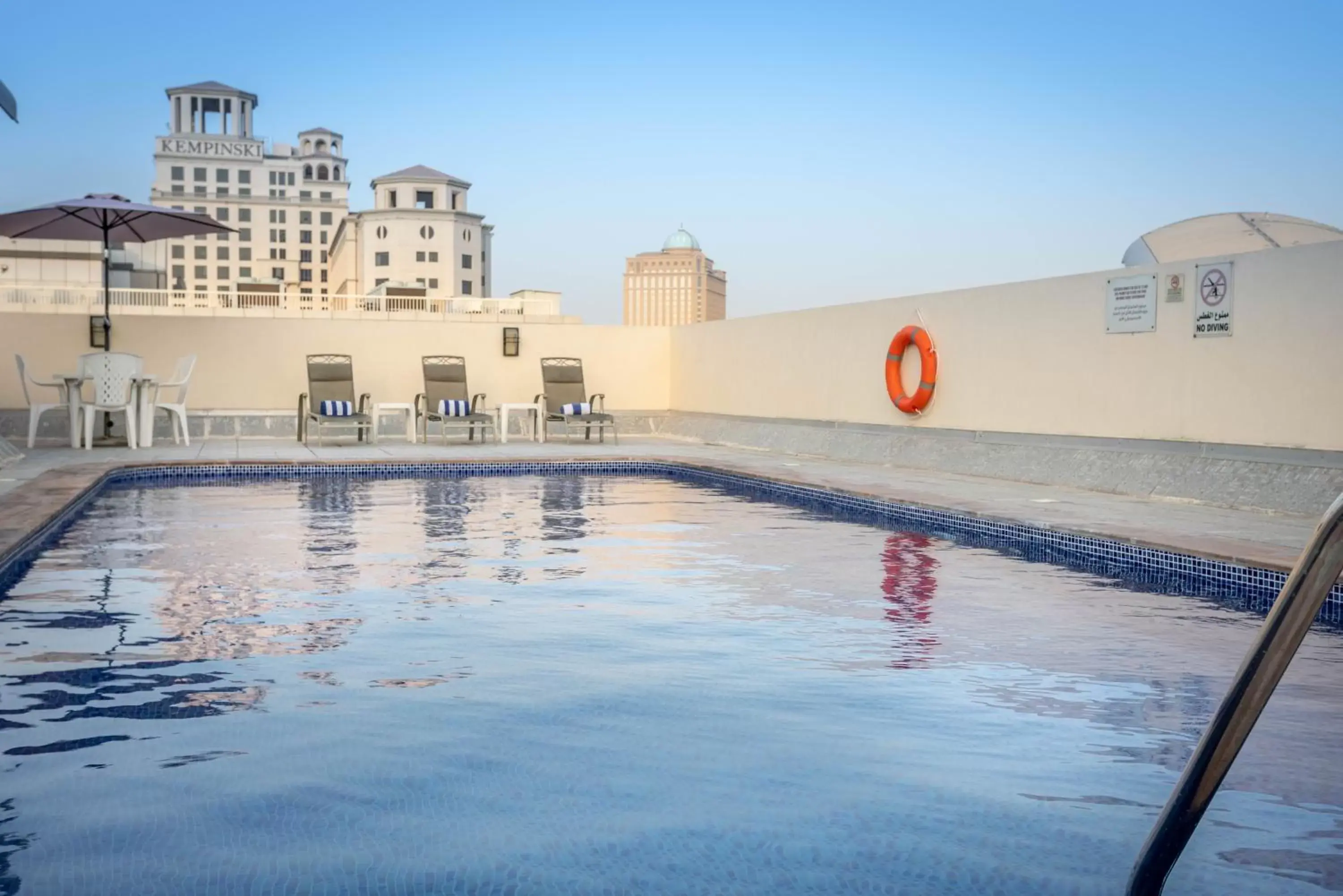 Property building, Swimming Pool in Auris Boutique Hotel Apartments - AlBarsha