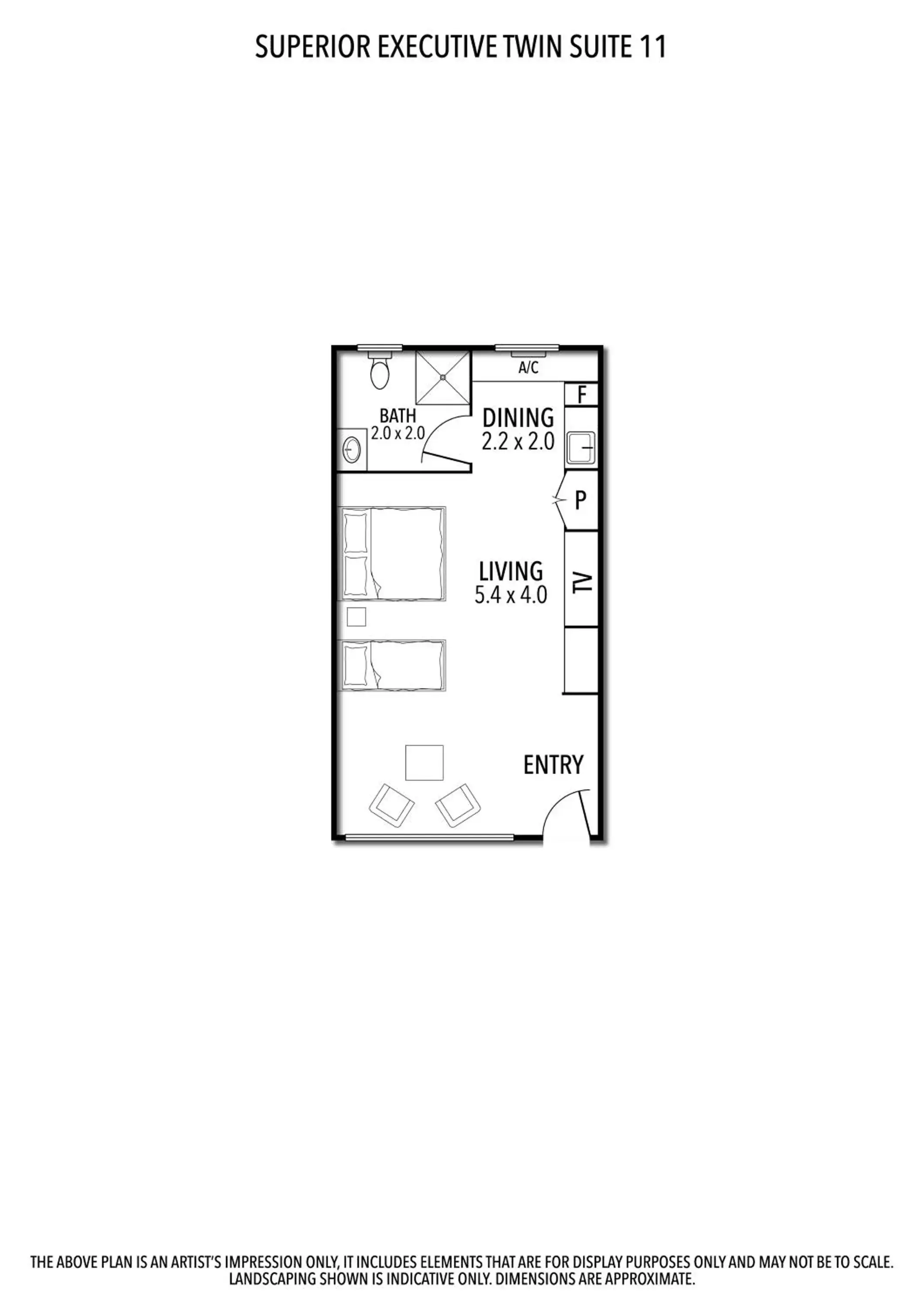 Floor Plan in Manifold Motor Inn