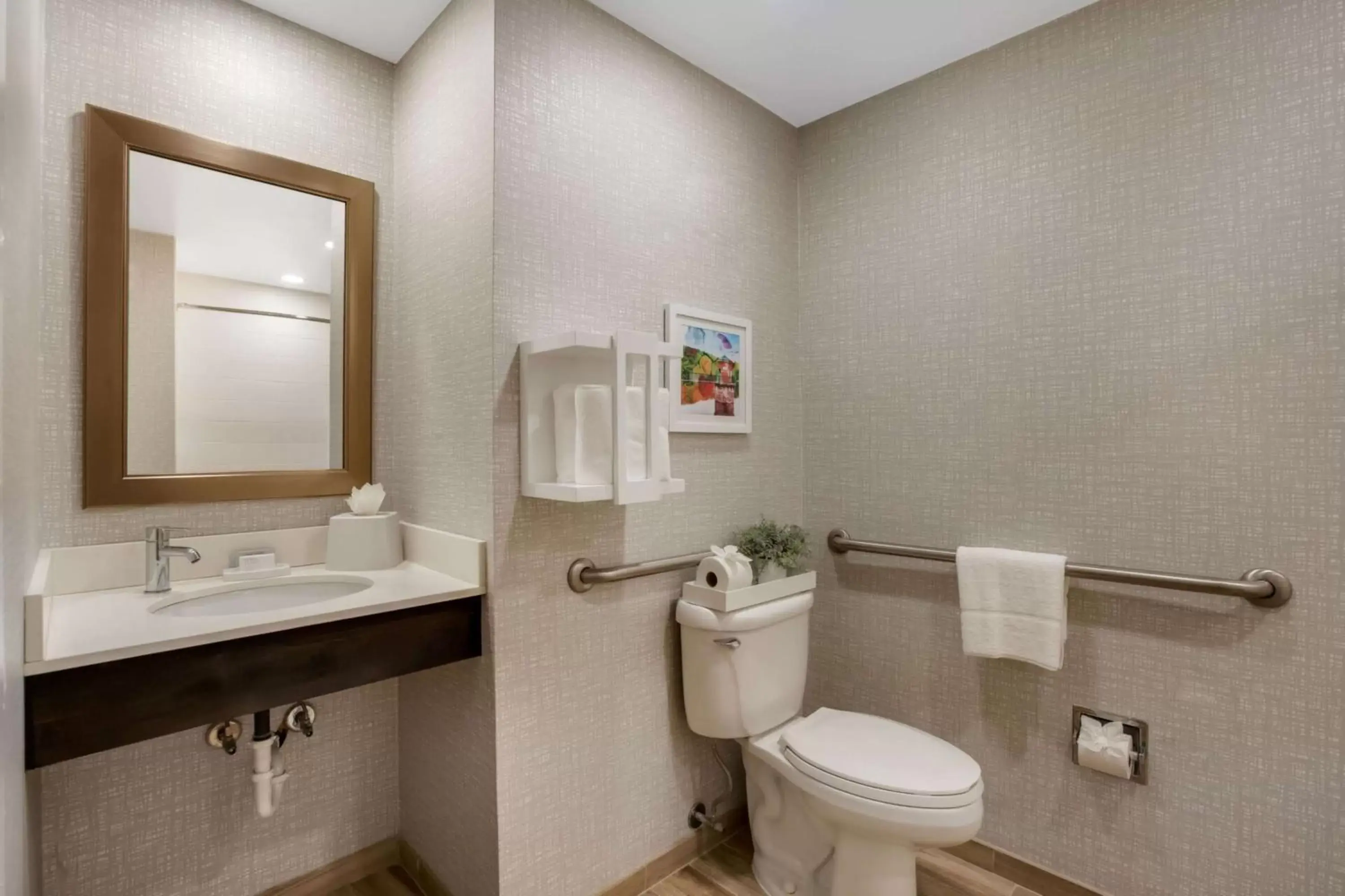 Bathroom in Hampton Inn Philadelphia/Willow Grove