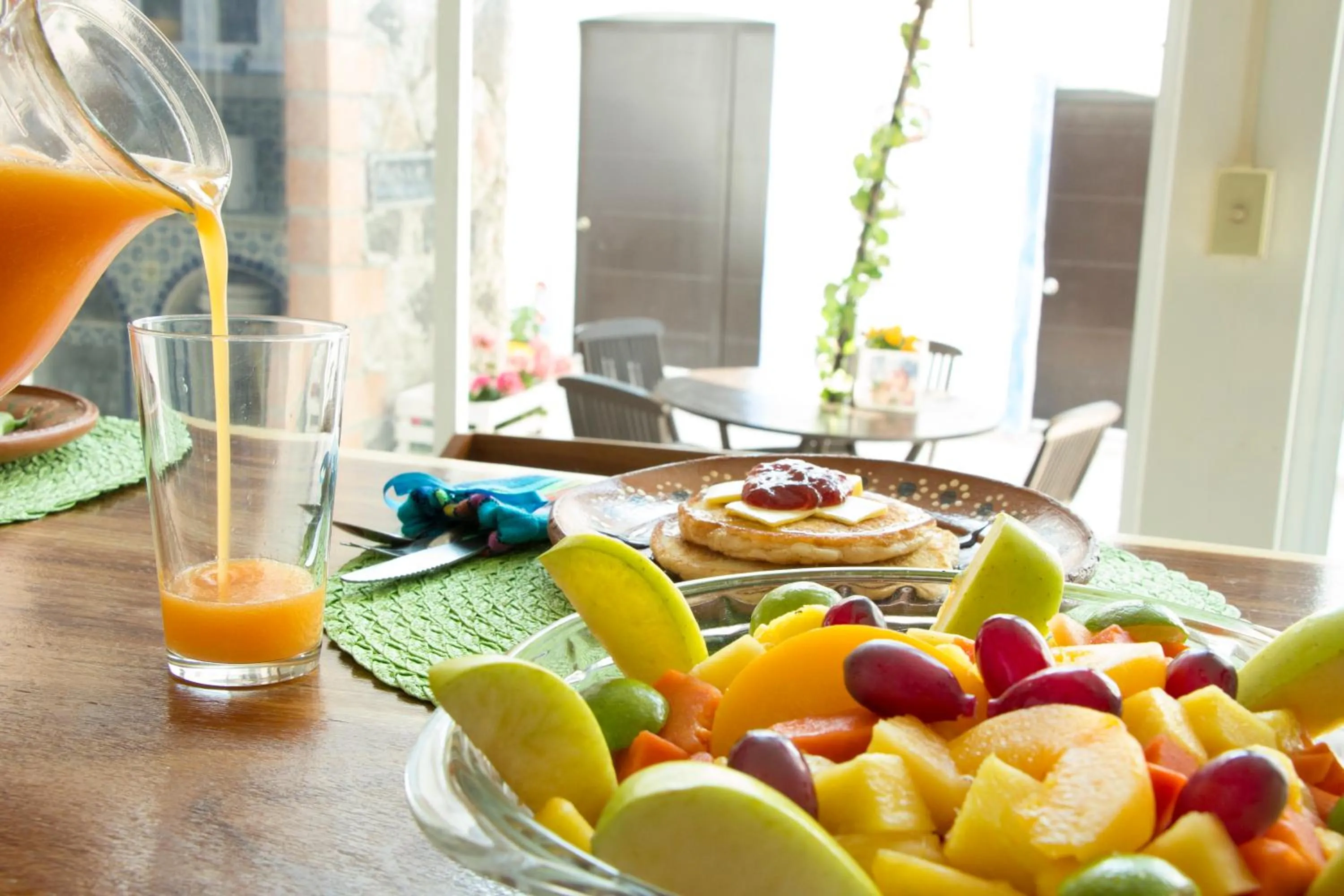 Food and drinks in Hotel & Spa La Mansion del B Azul