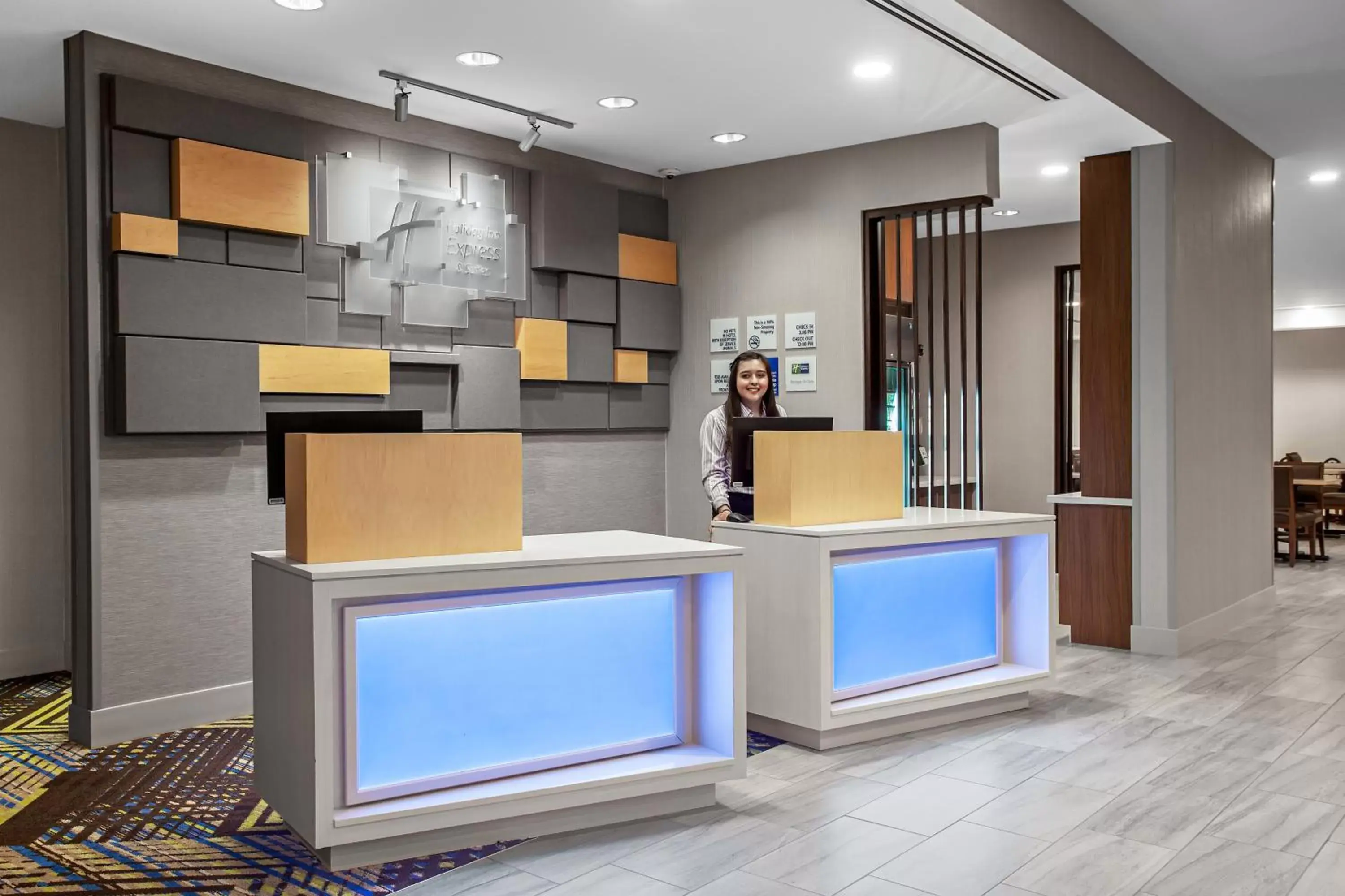 Lobby or reception in Holiday Inn Express & Suites Lubbock Central - Univ Area, an IHG Hotel