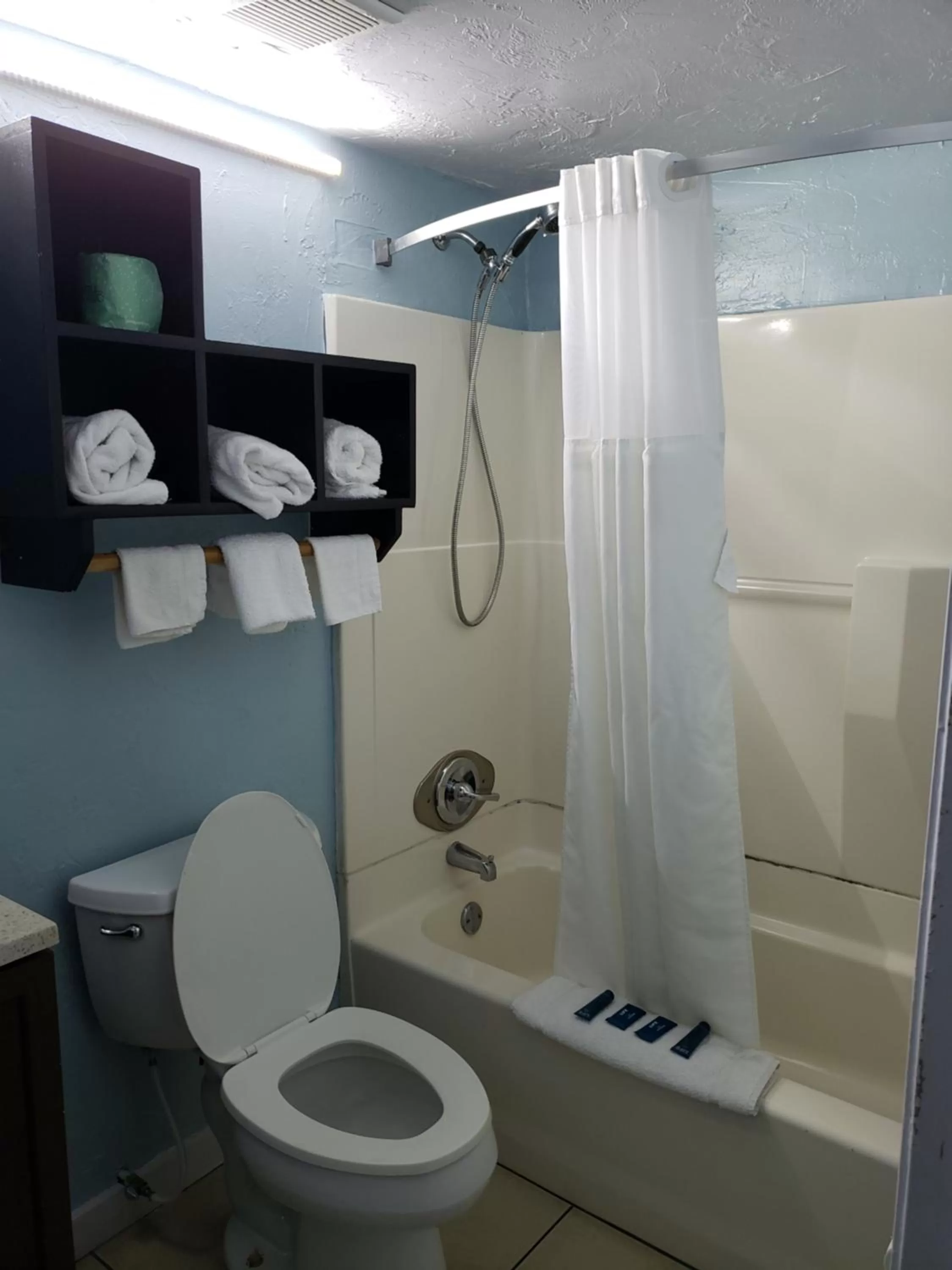 Bathroom in Topaz Motel - Flagler Beach