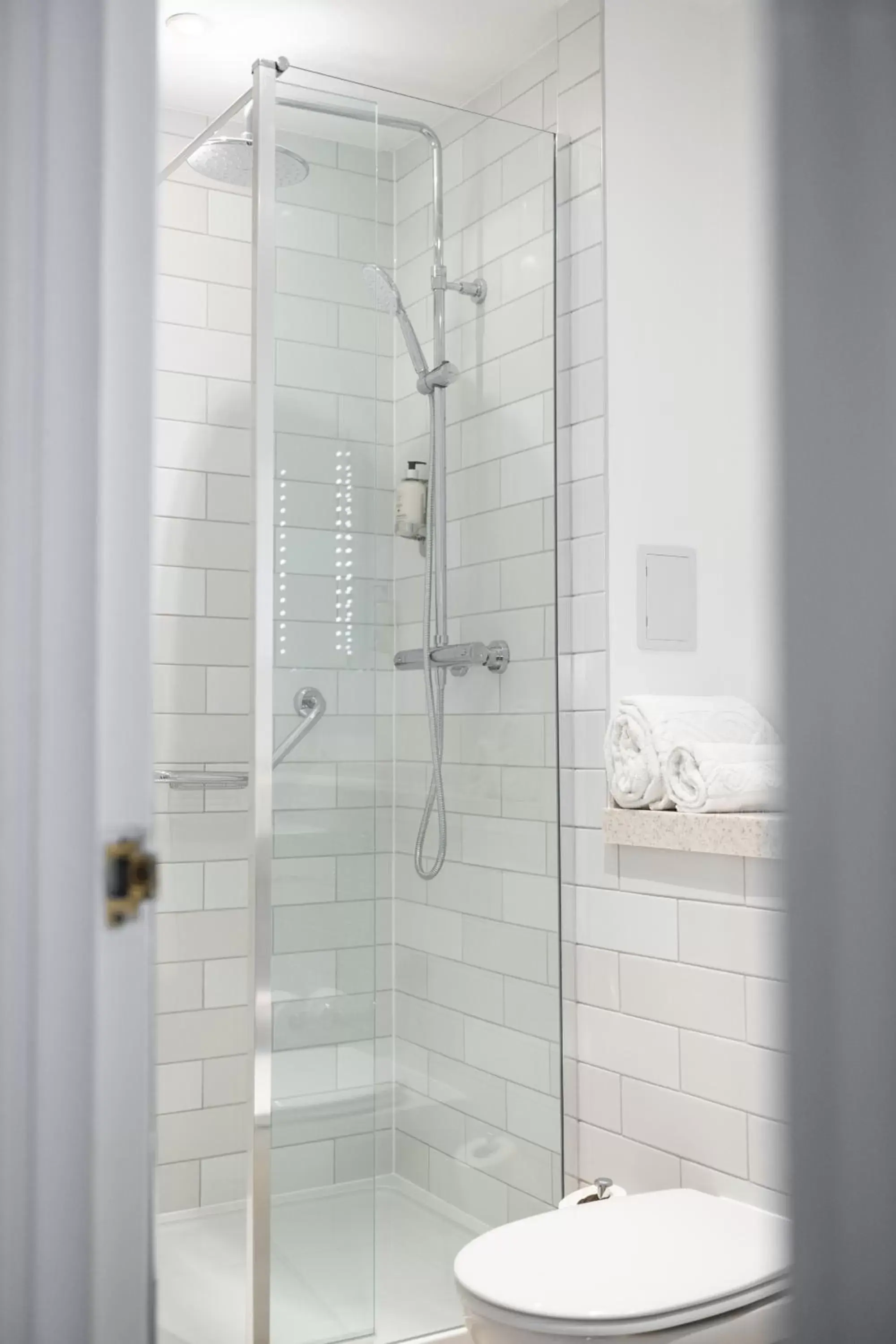 Shower, Bathroom in Miller & Carter Heaton Chapel by Innkeeper's Collection