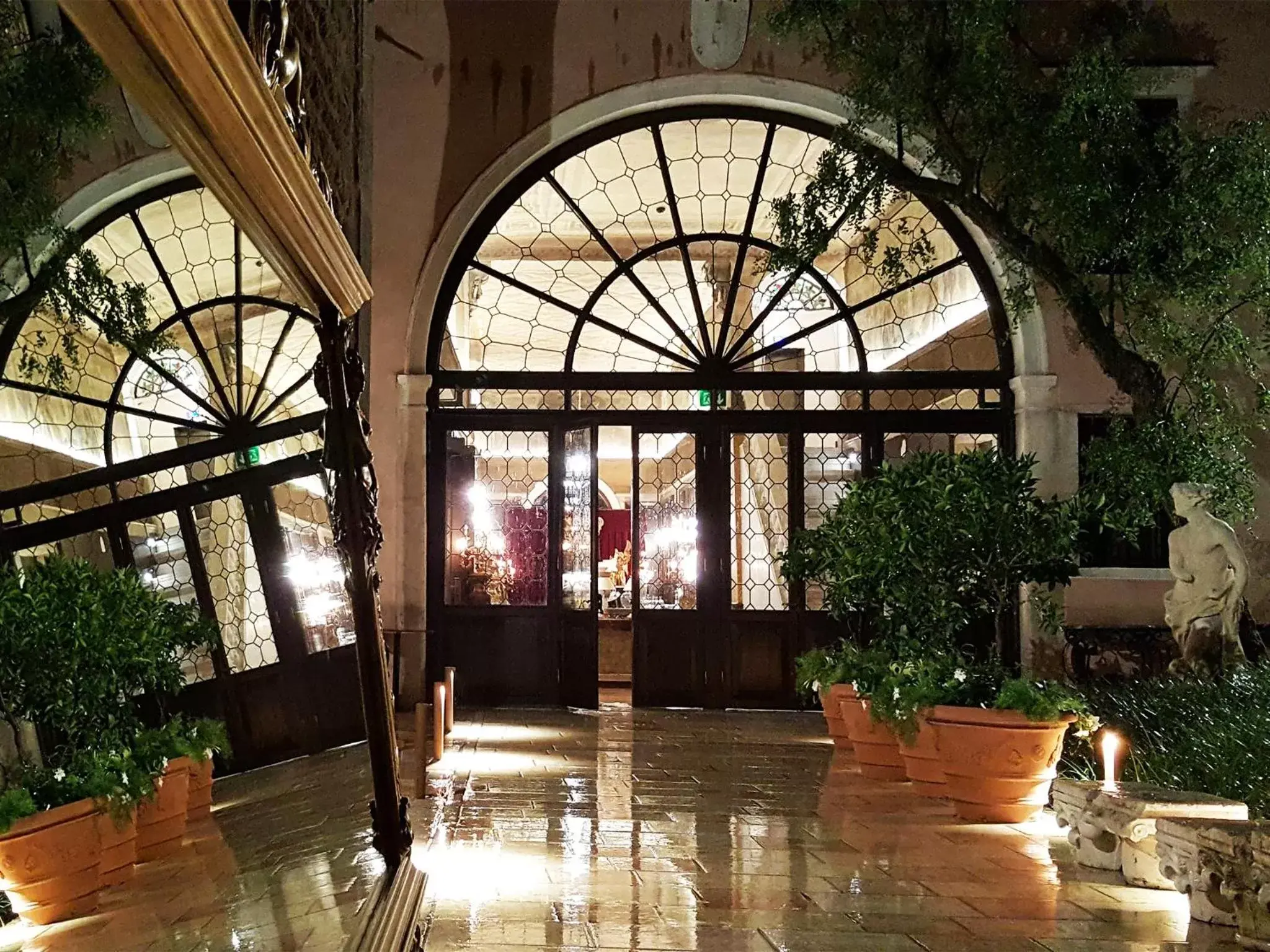Facade/entrance in Palazzo Venart Luxury Hotel