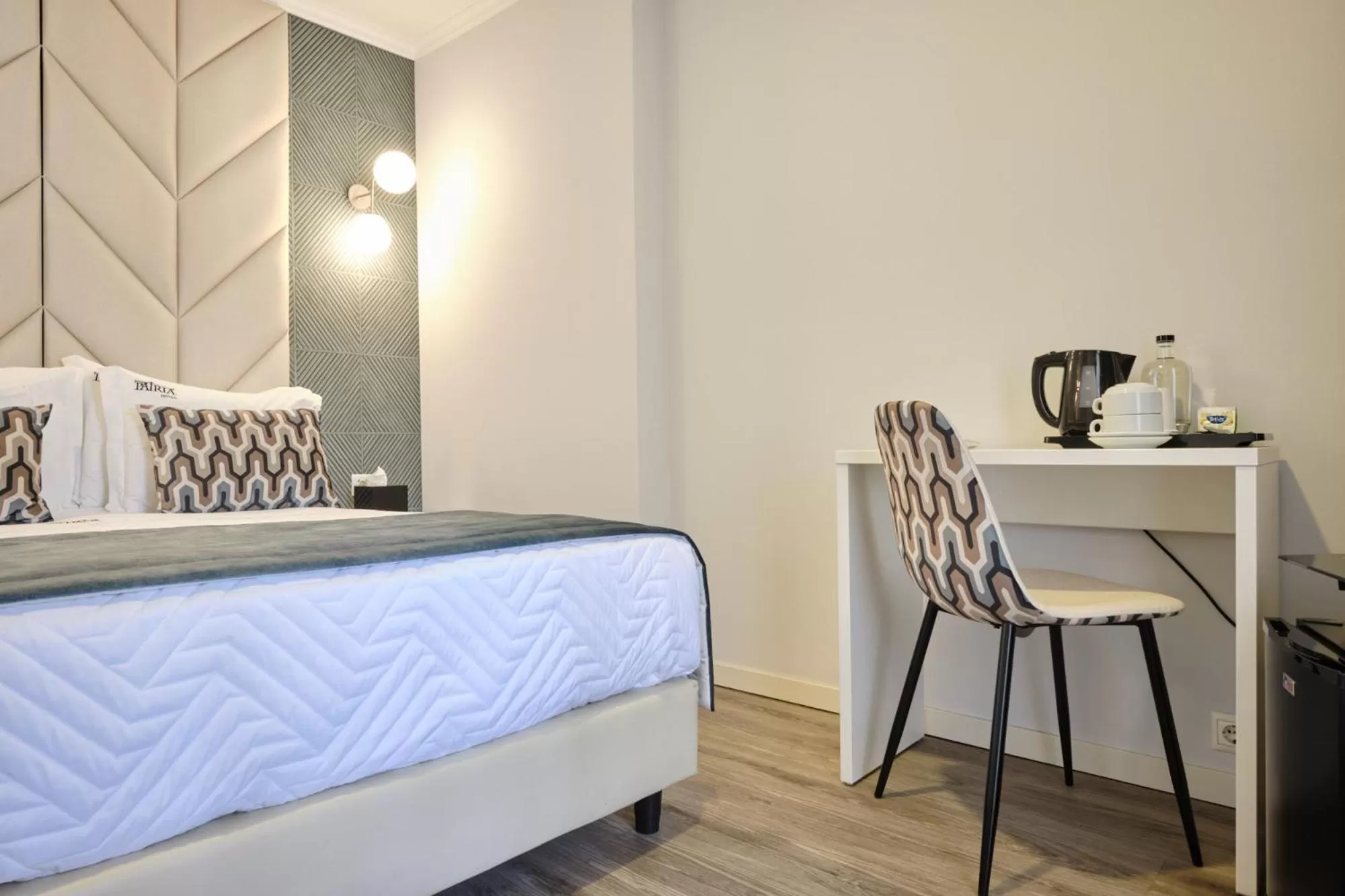 Bedroom, Bed in Patria Hotel