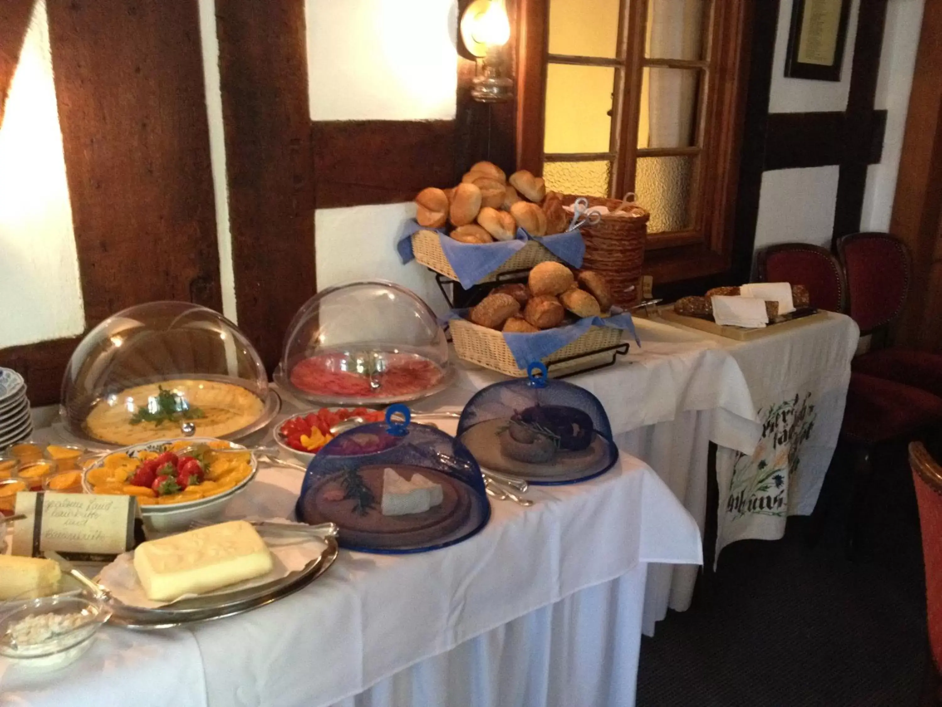 Buffet breakfast in Romantik Hotel Alte Vogtei