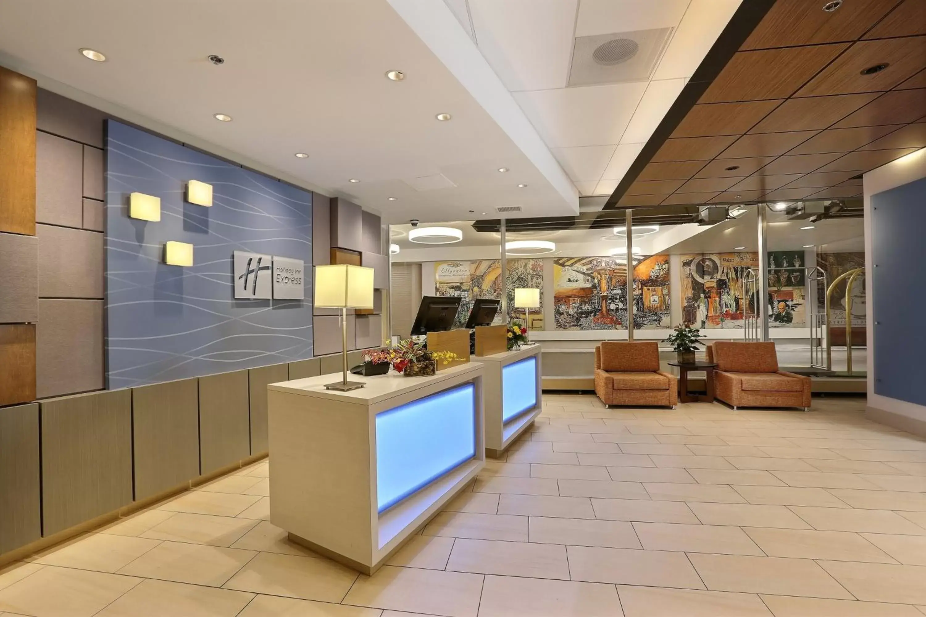 Property building, Lobby/Reception in Holiday Inn Express Denver Downtown, an IHG Hotel