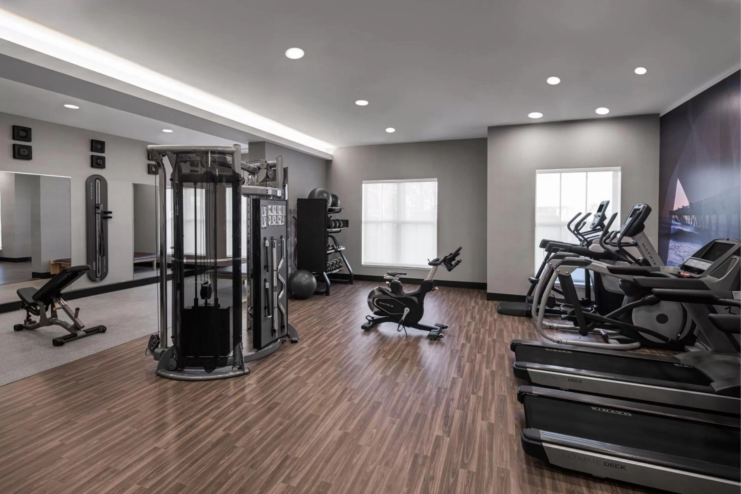 Fitness centre/facilities in Residence Inn By Marriott Jacksonville-Mayo Clinic Area