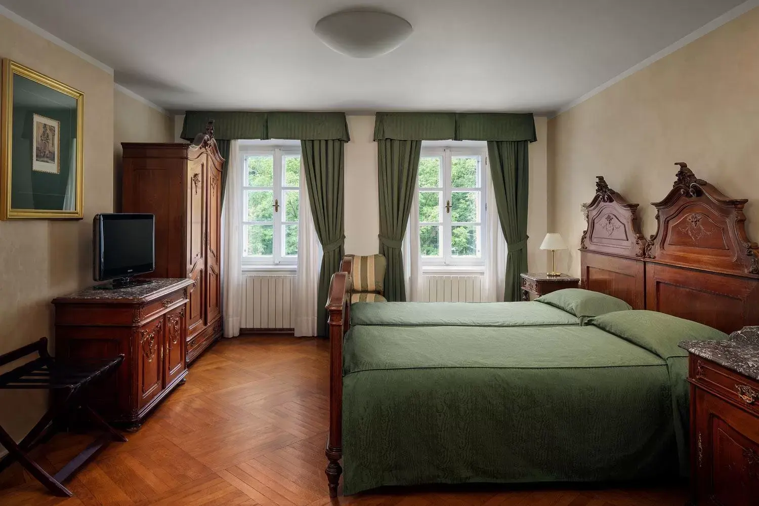 Bedroom in Hotel Roma Prague