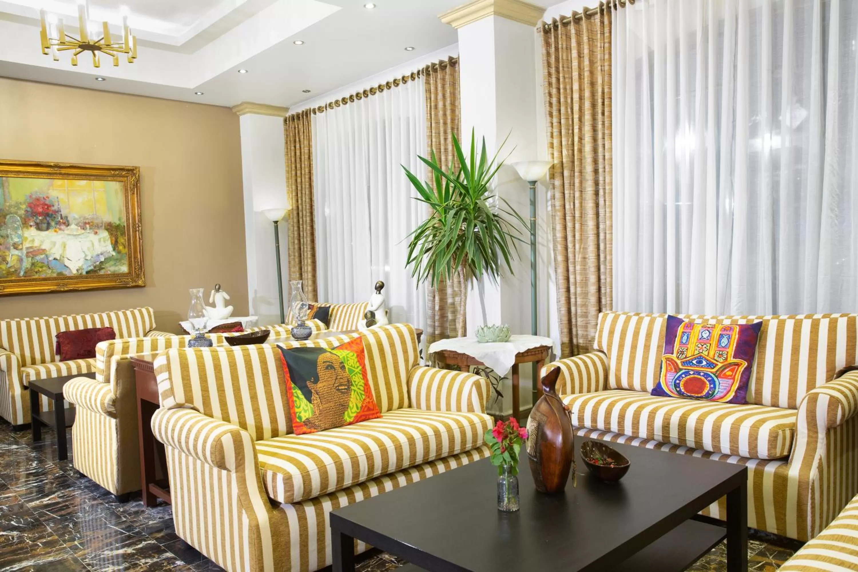 Lobby or reception in Grand Hotel Madaba