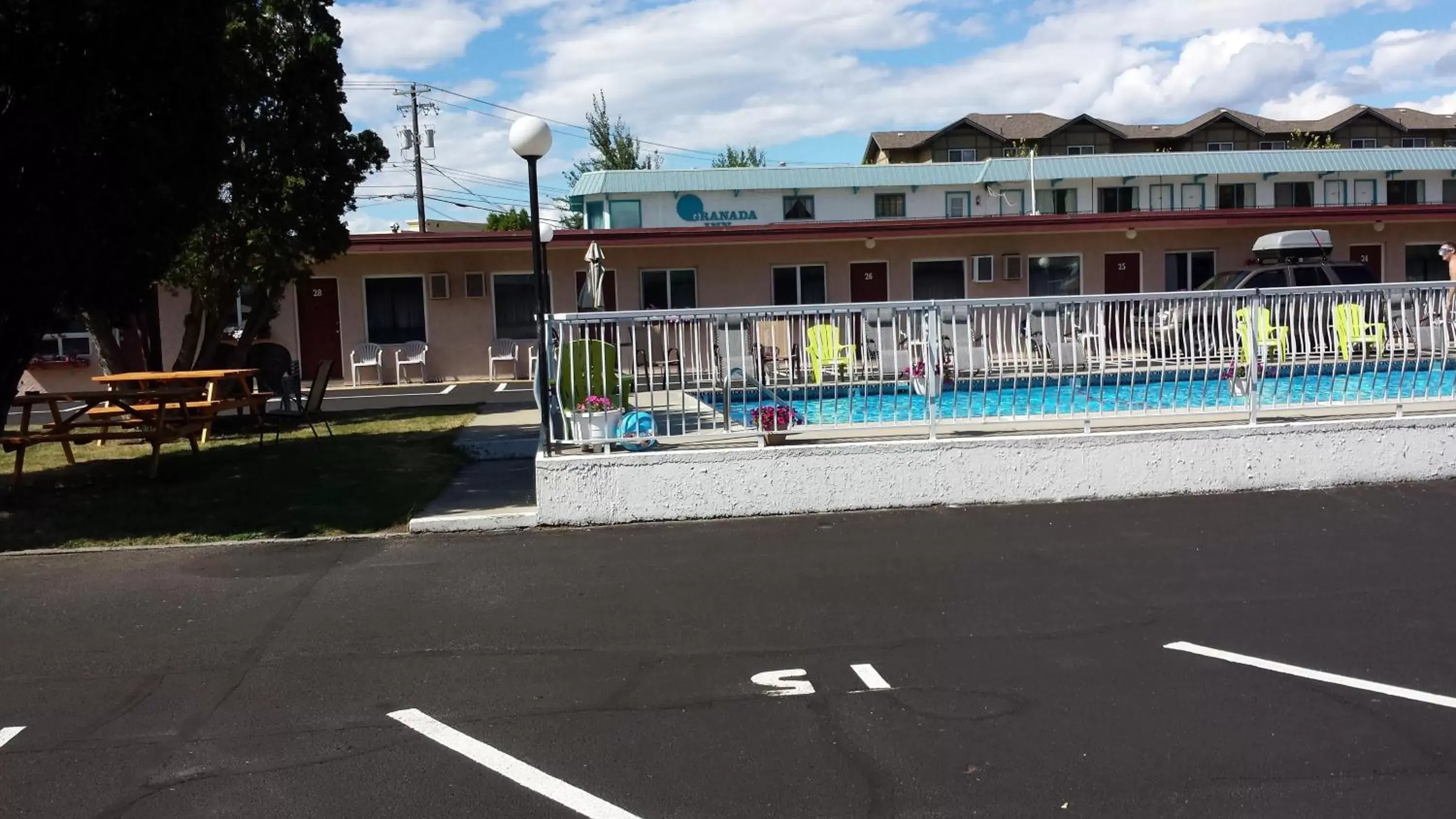 Swimming Pool in Swiss Sunset Inn