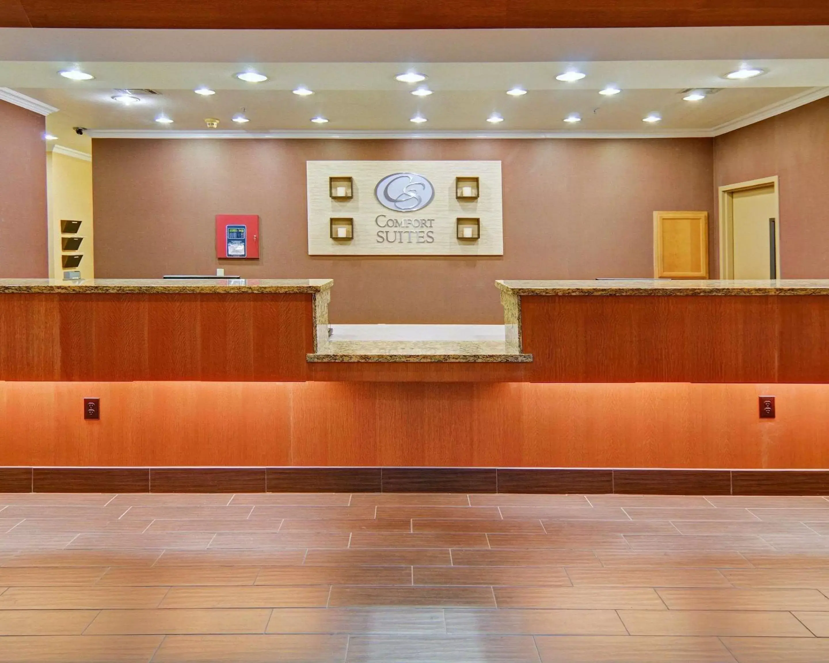 Lobby or reception in Comfort Suites Roanoke - Fort Worth North