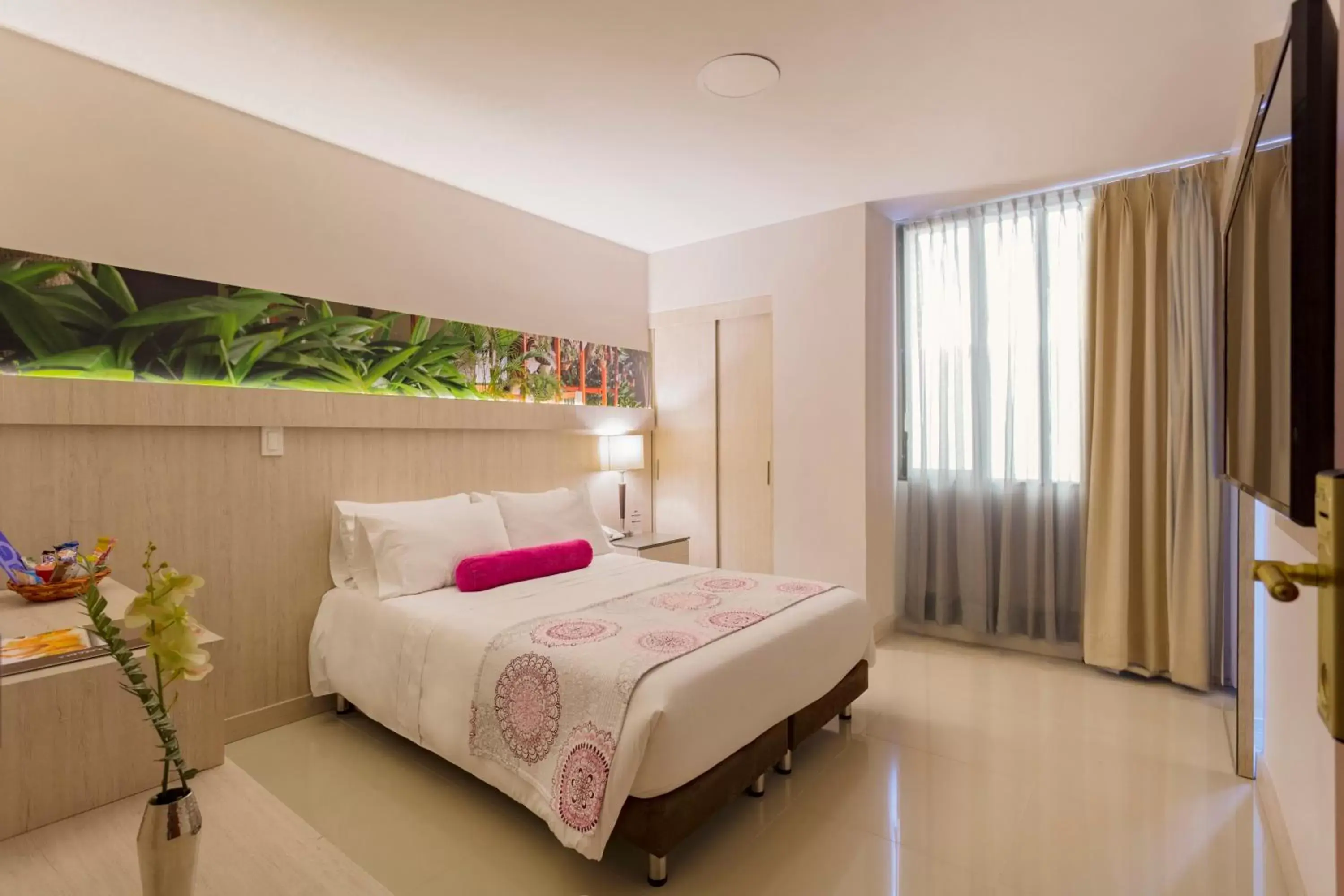 Bed in Hotel Soratama Bed in Hotel Soratama