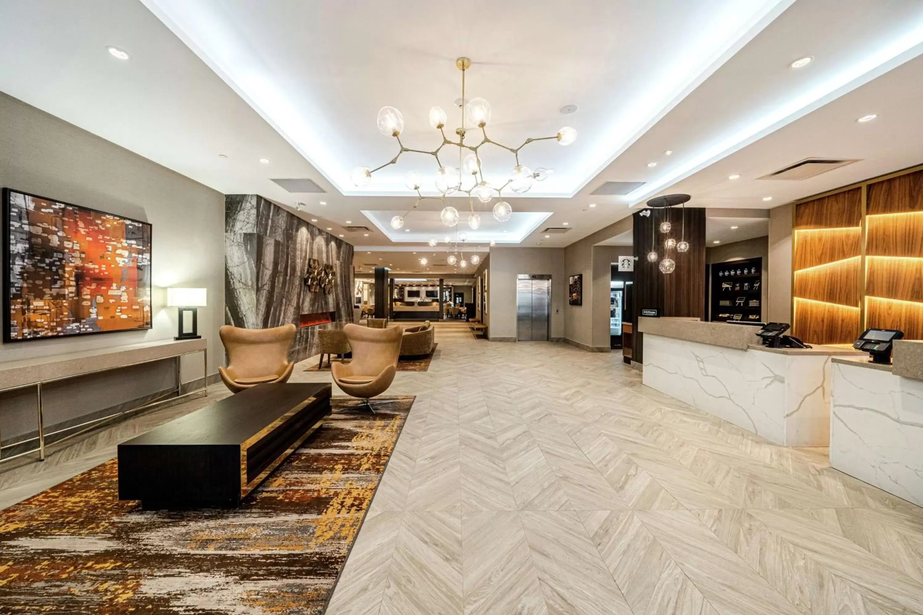 Lobby or reception in DoubleTree by Hilton Kitchener Lobby or reception in DoubleTree by Hilton Kitchener