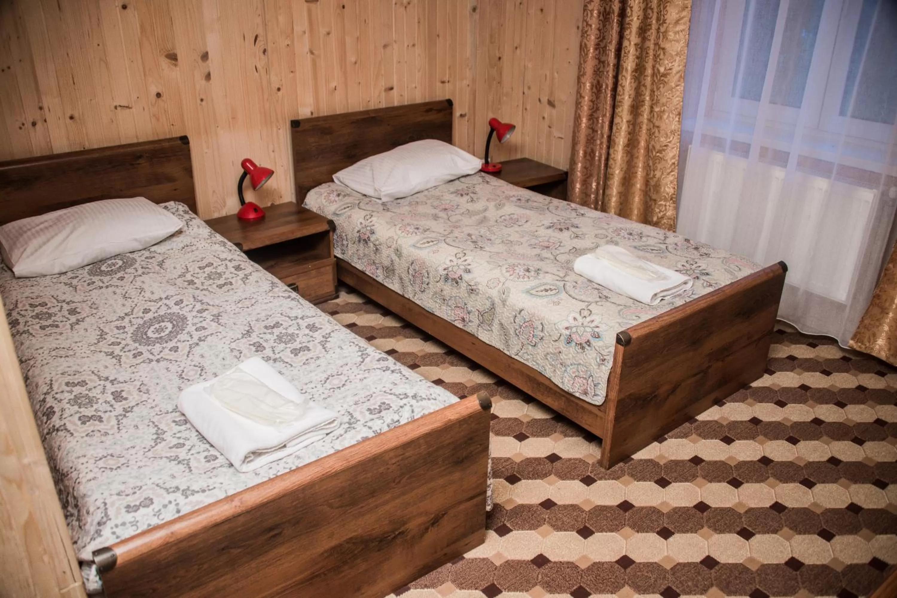 Bed in Olga Hotel SPA