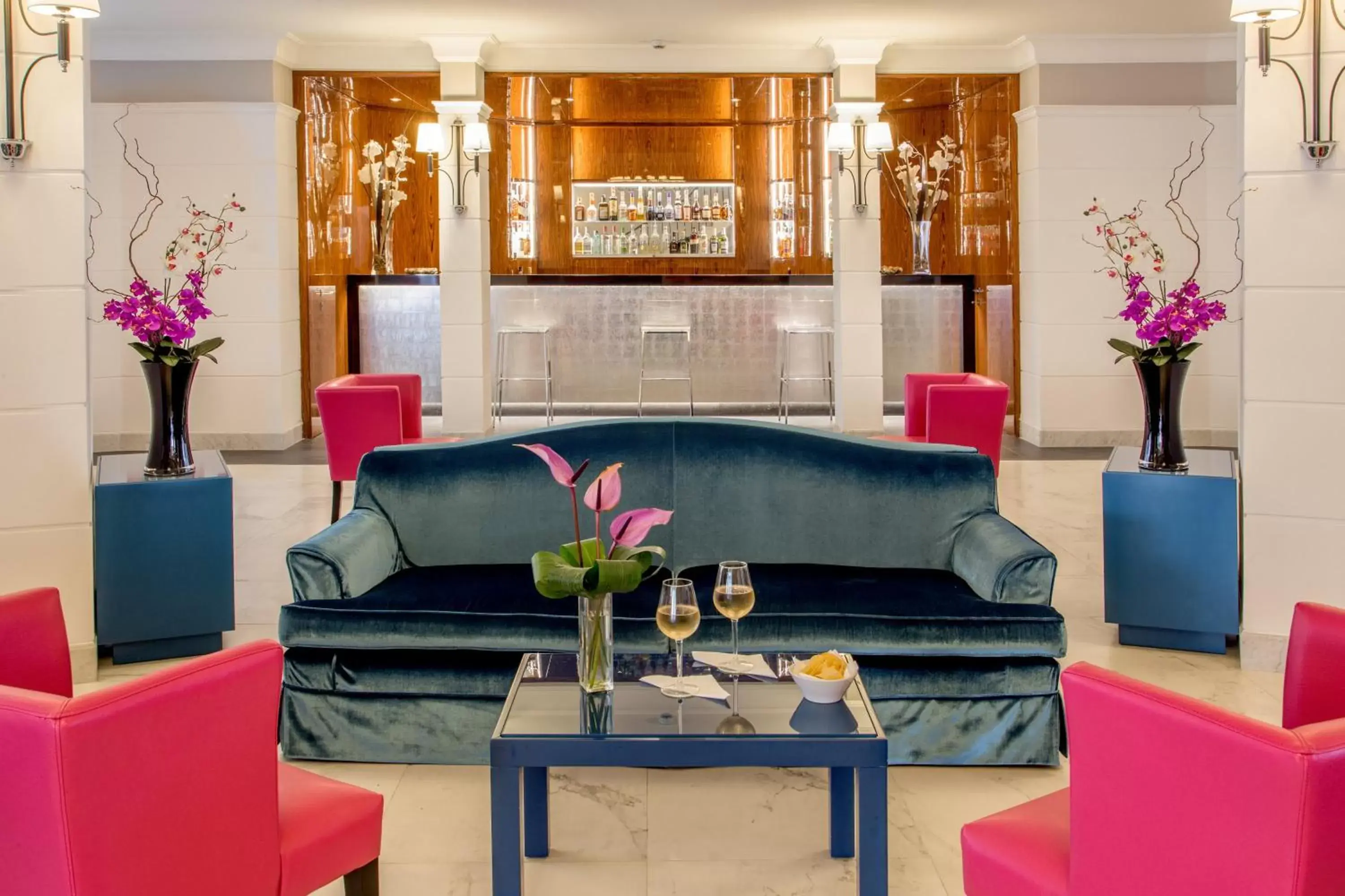 Lobby or reception, Lobby/Reception in Hotel Cristoforo Colombo