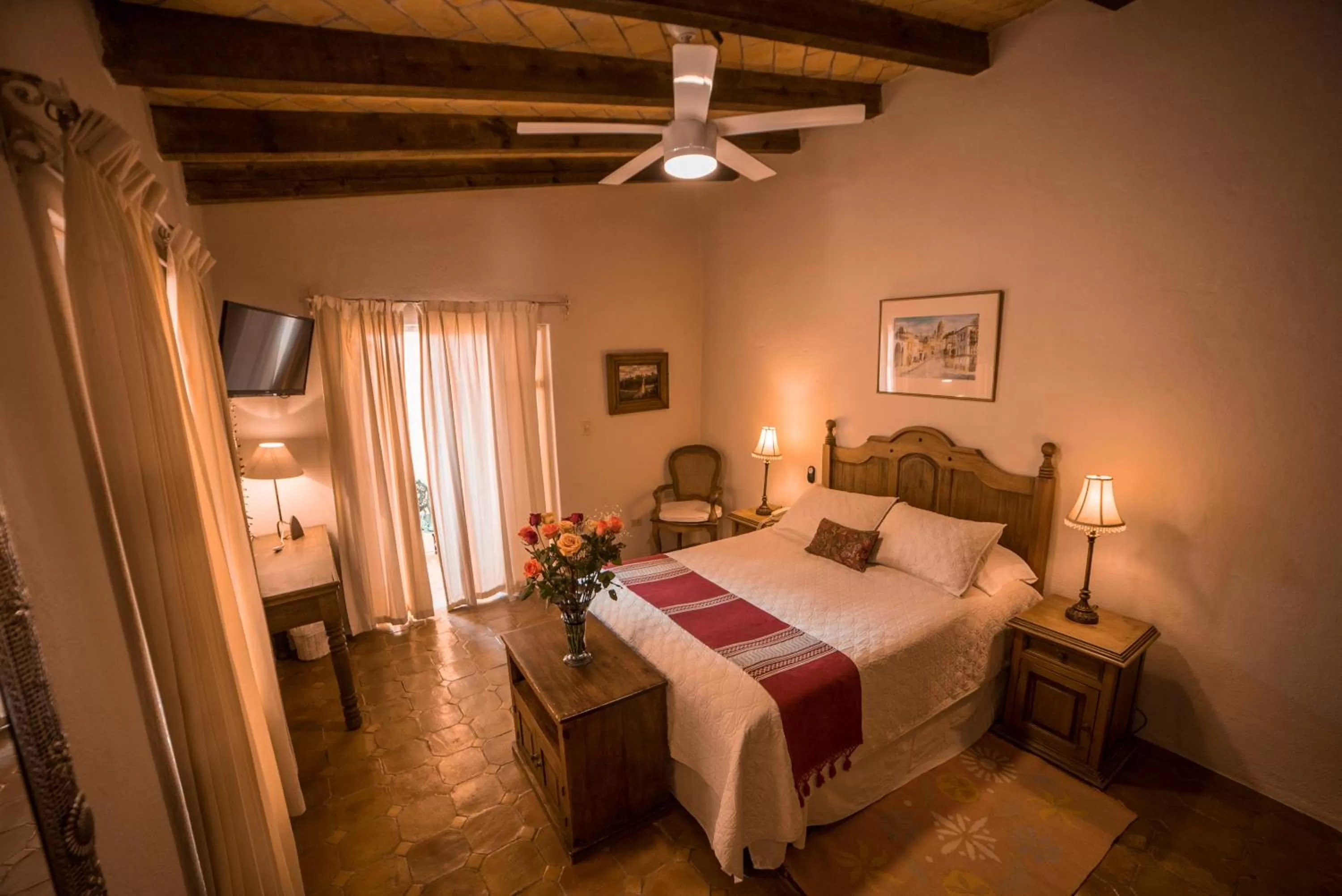 Bed in Villa Mirasol