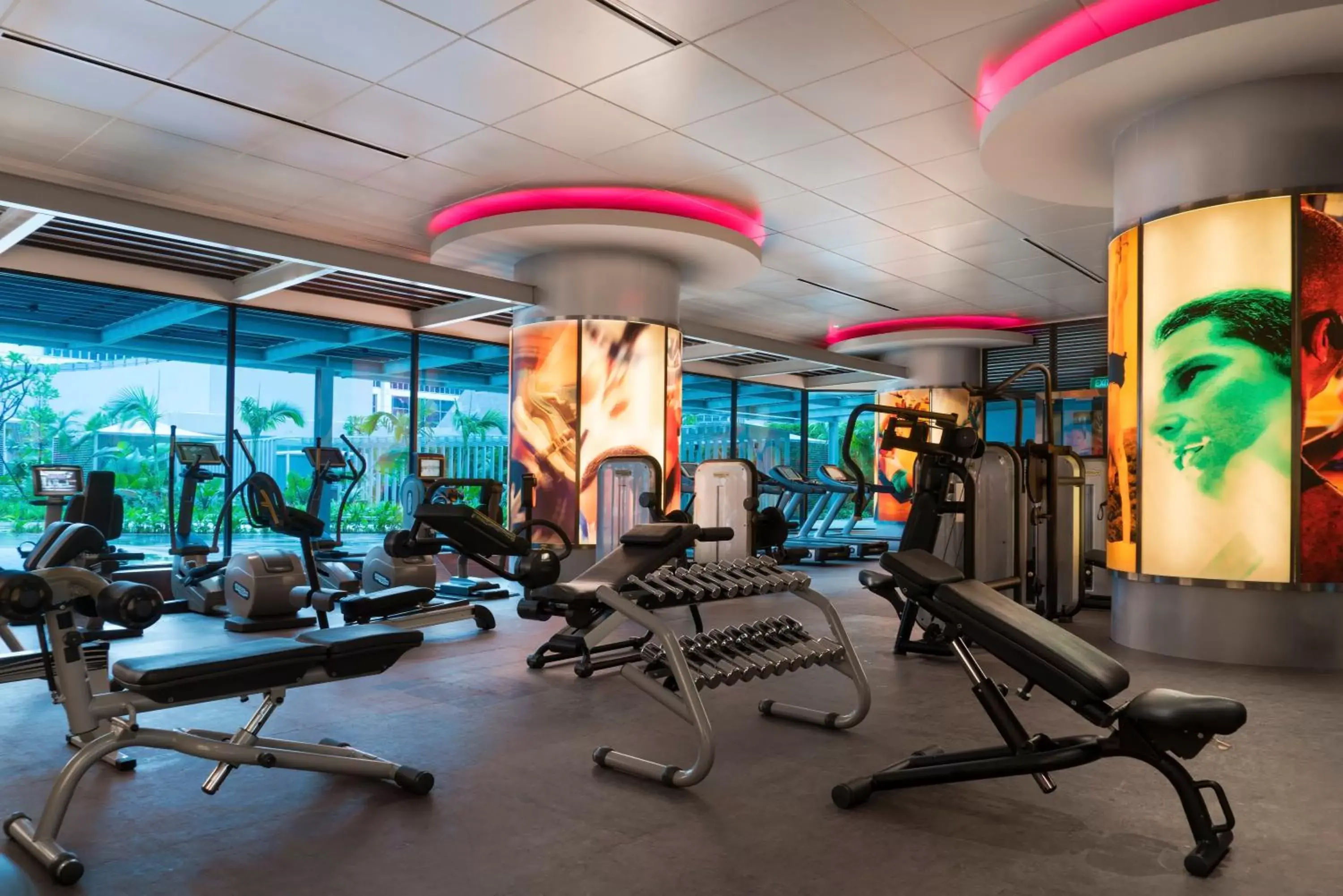Fitness centre/facilities, Fitness Center/Facilities in Pan Pacific Singapore