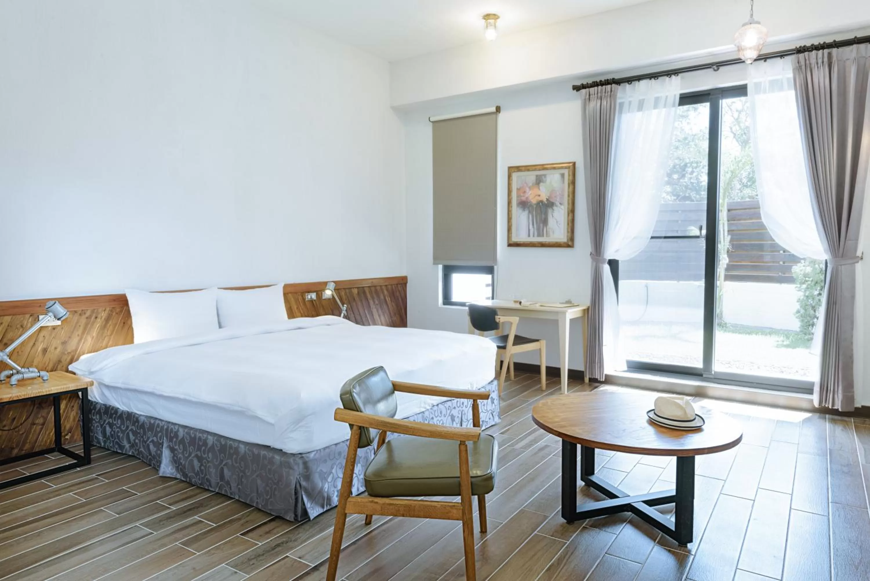 Bed in Chillax Inn B&B 恆春鬆塊民宿