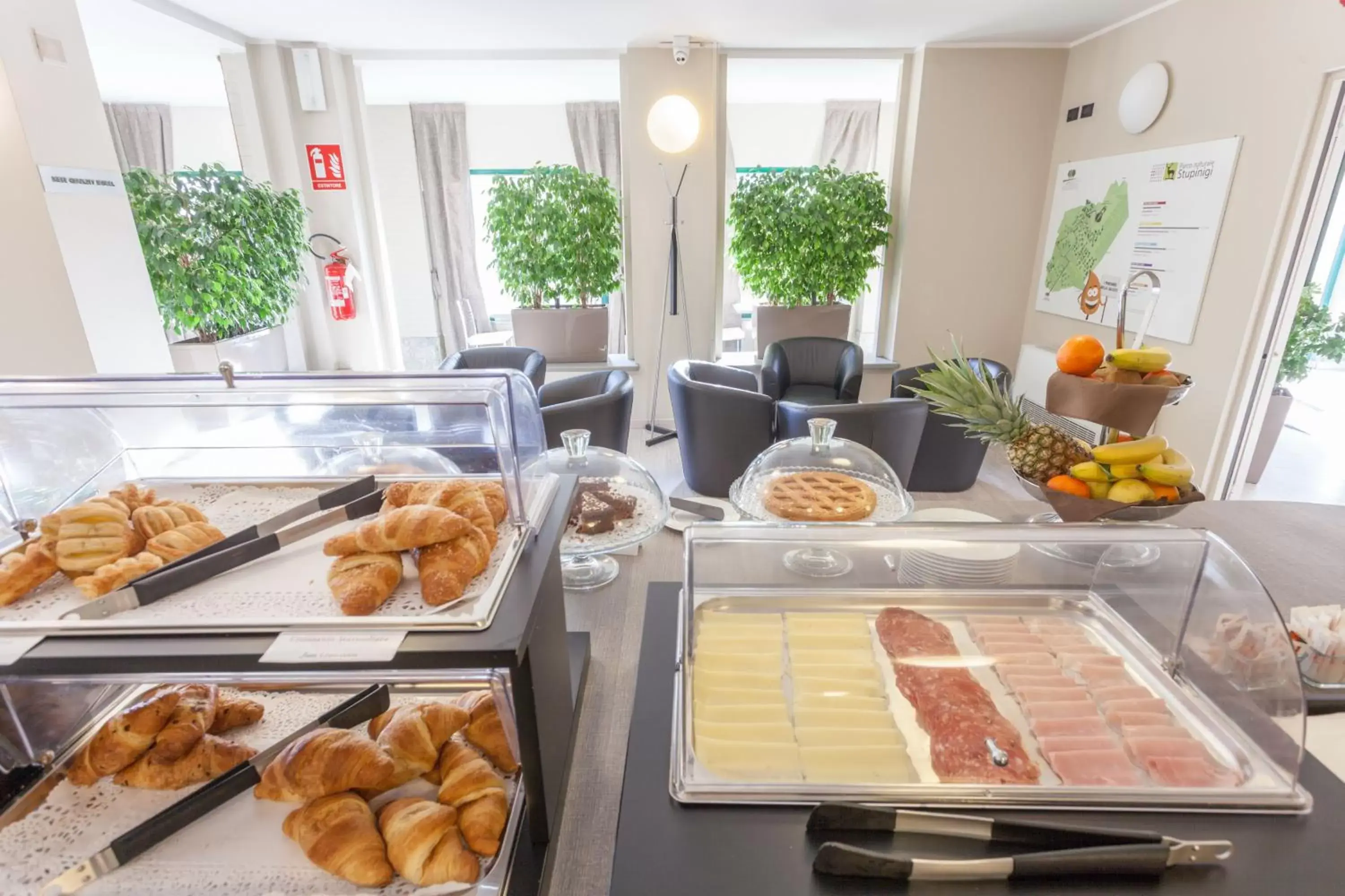 Breakfast, Food in Green Class Hotel Candiolo