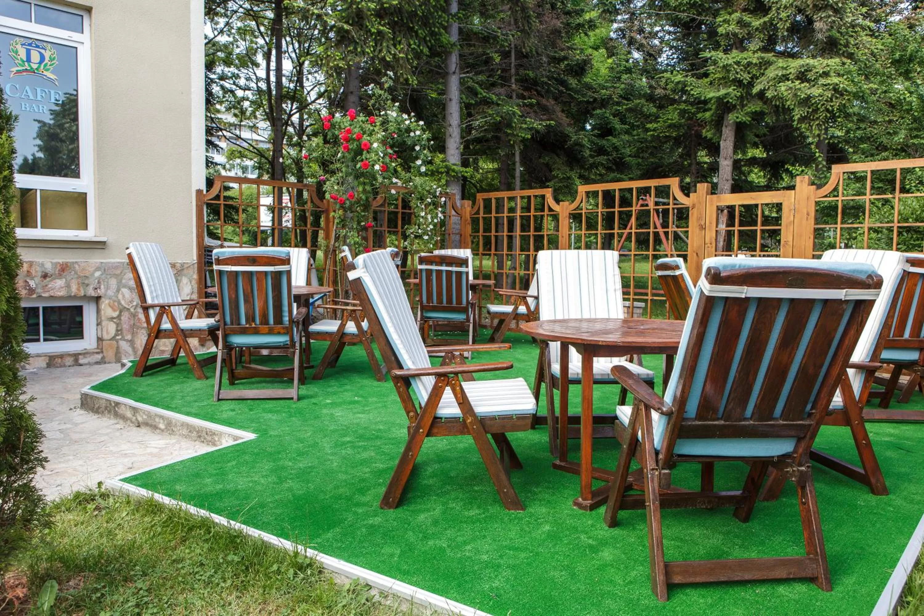 Garden in Hotel Duchess