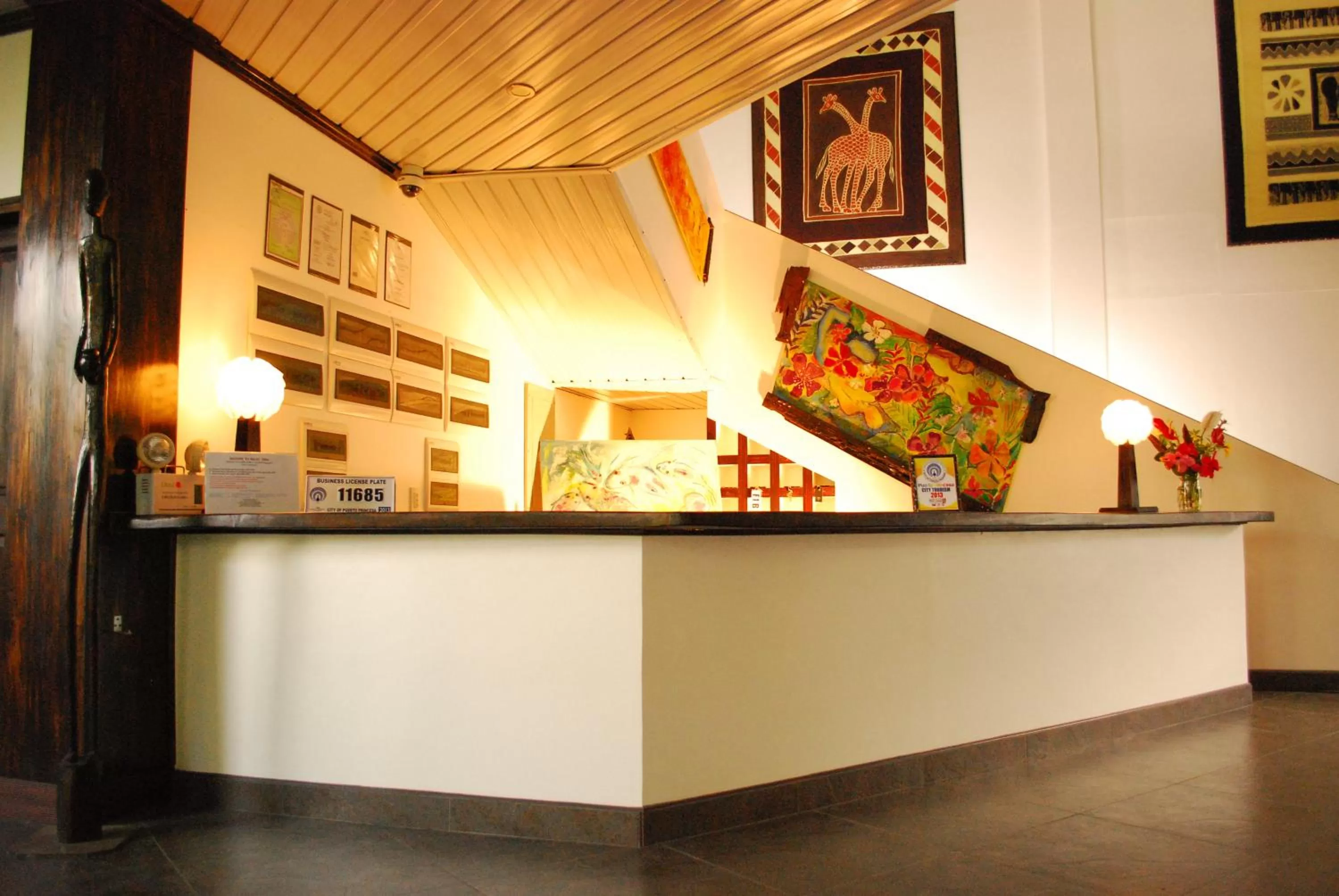 Lobby or reception in Balay Tuko Garden Inn