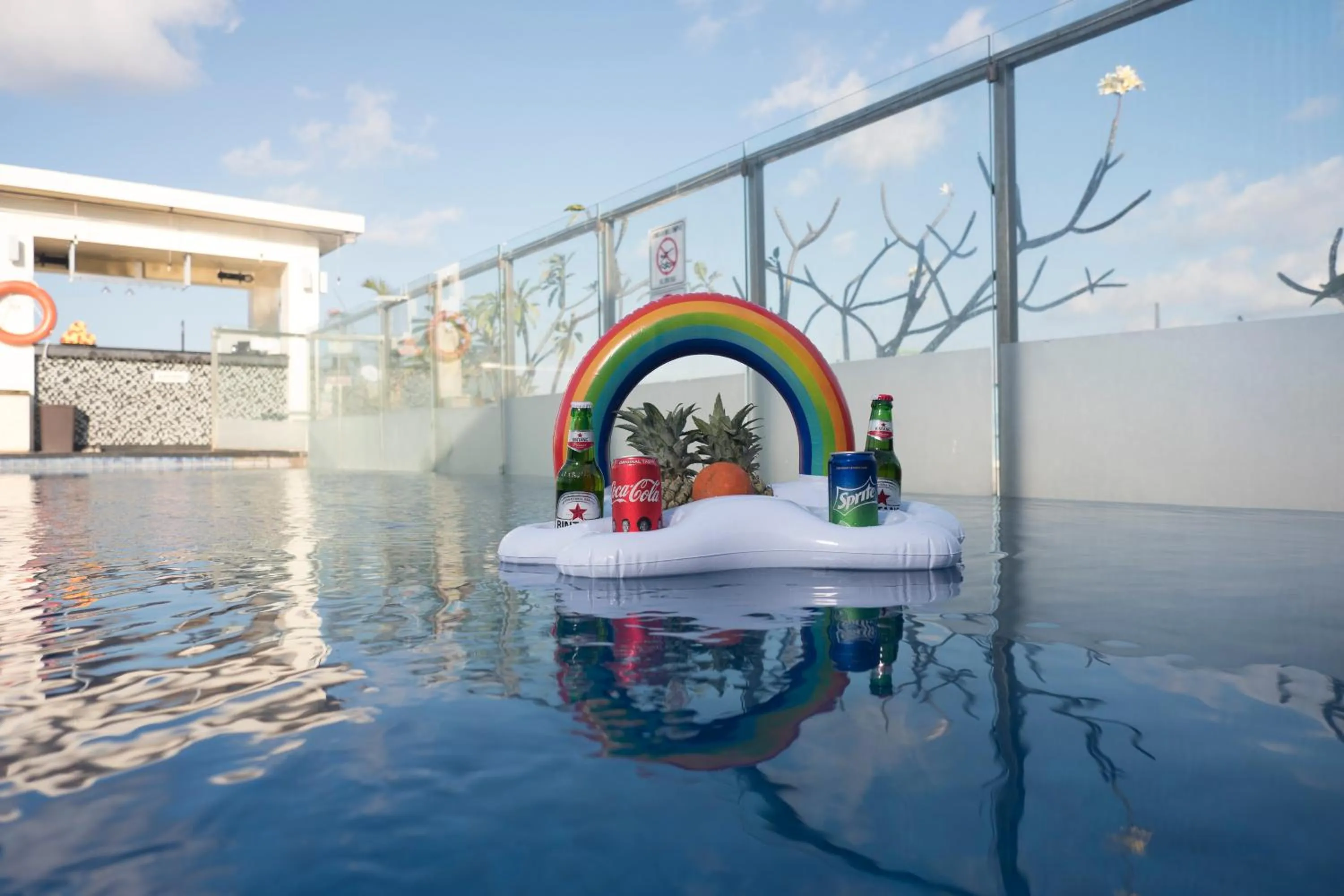 Pool view in Zia Hotel Kuta