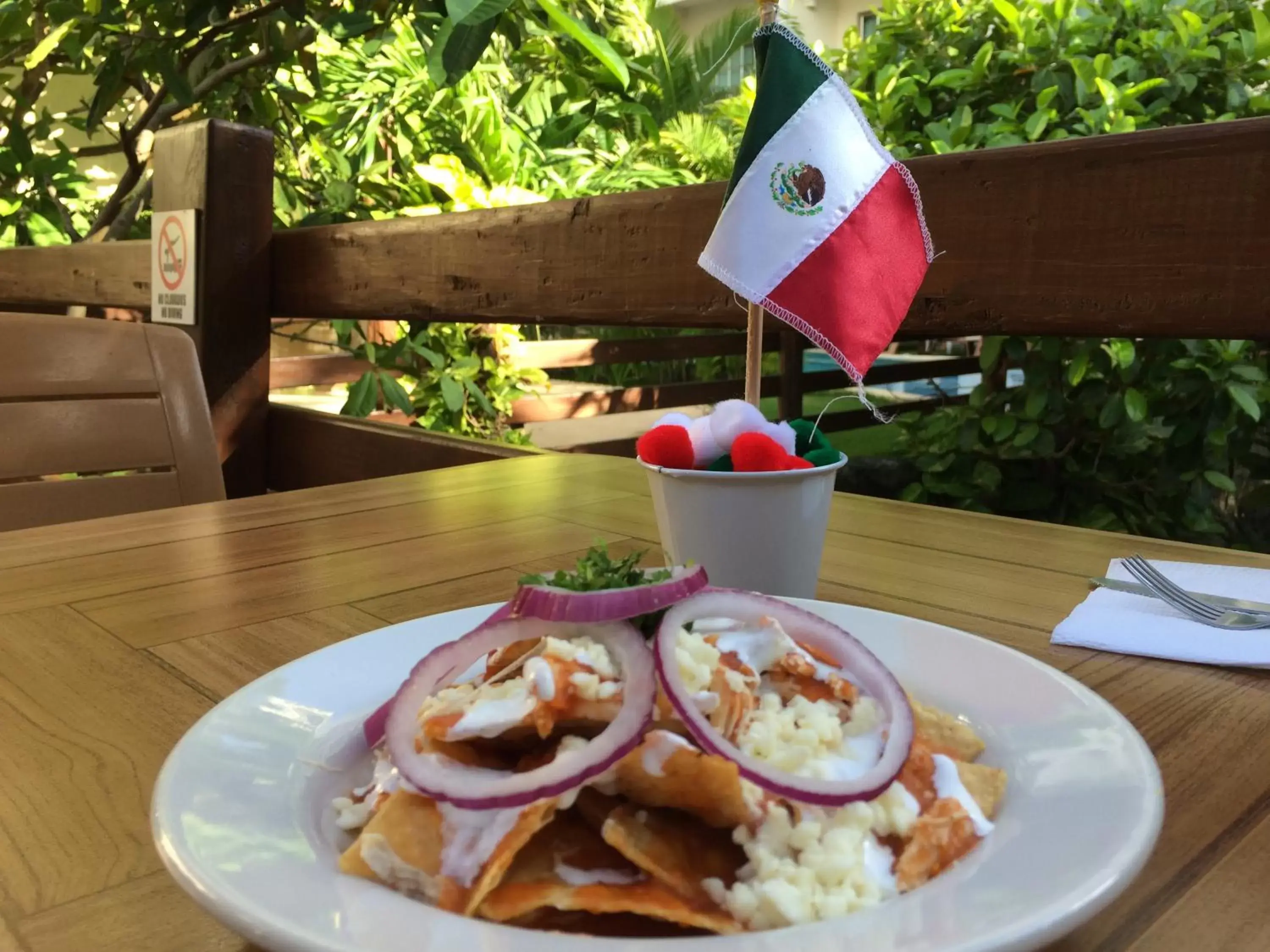 Breakfast in Hotel Posada Sian Kaan