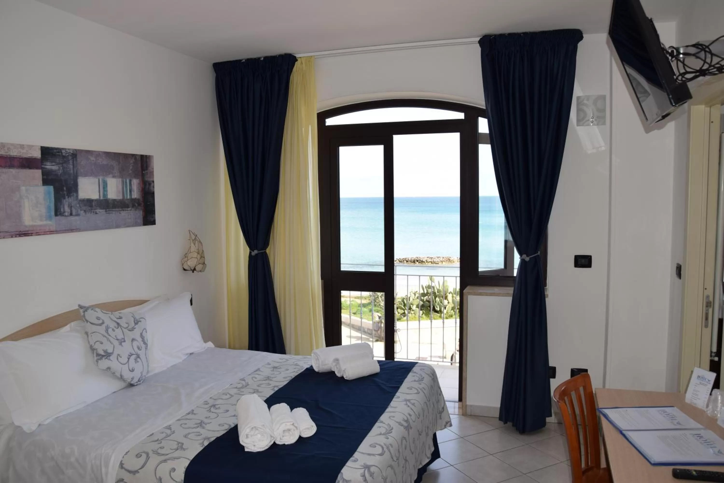 Bed in Hotel Profumo Di Mare
