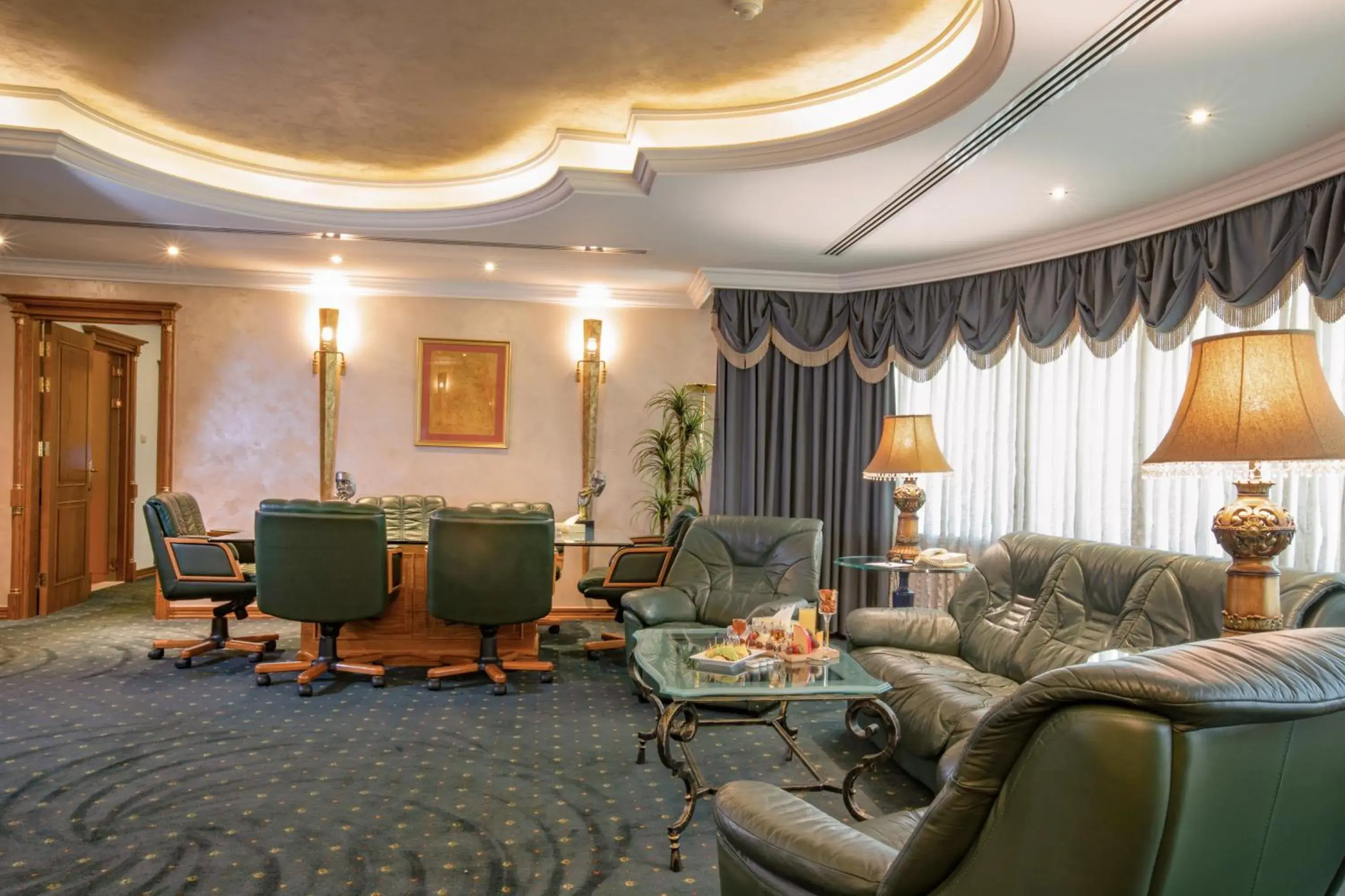 Living room, Seating Area in Bristol Amman Hotel