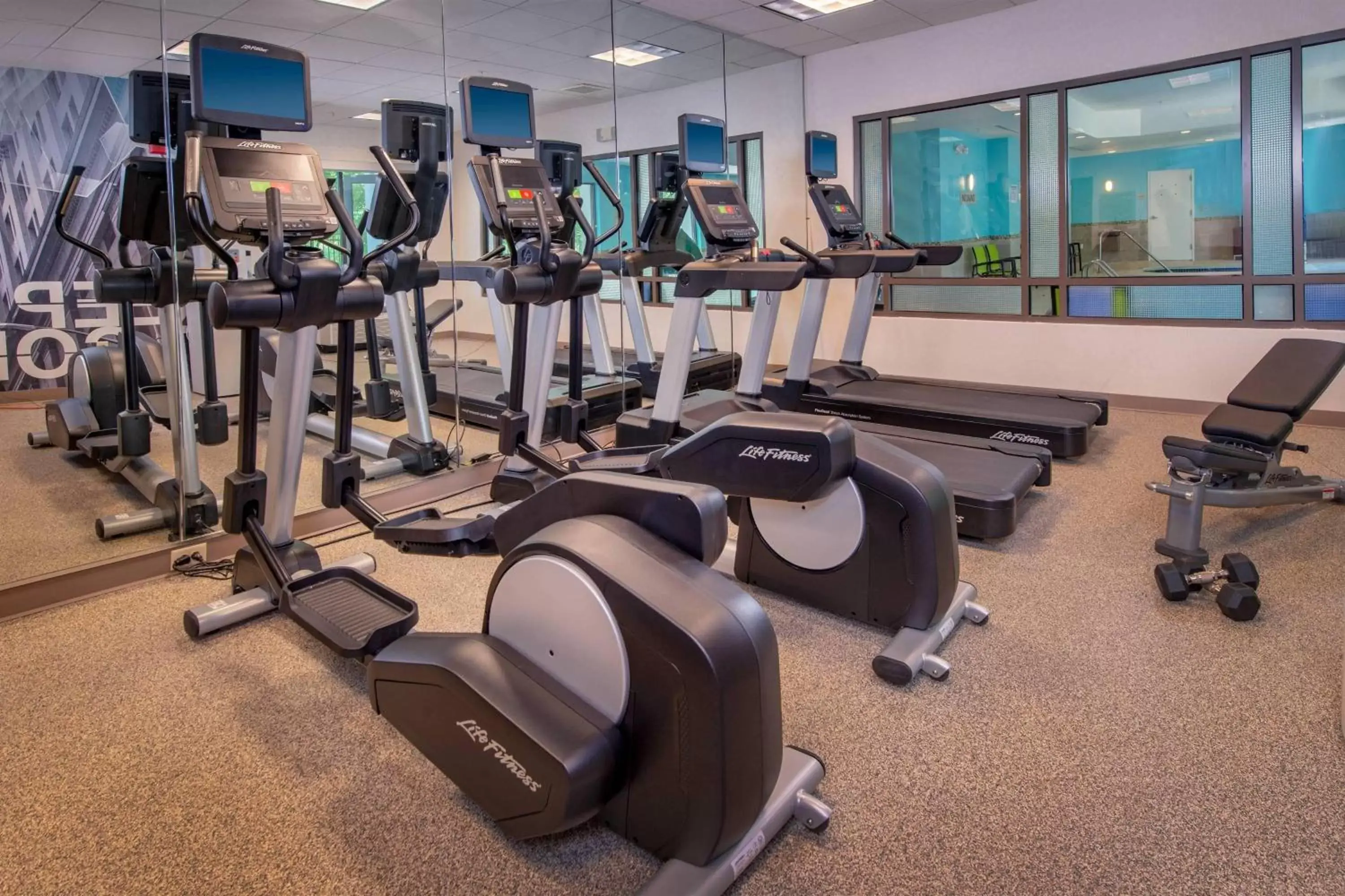 Fitness centre/facilities, Fitness Center/Facilities in SpringHill Suites Centreville Chantilly