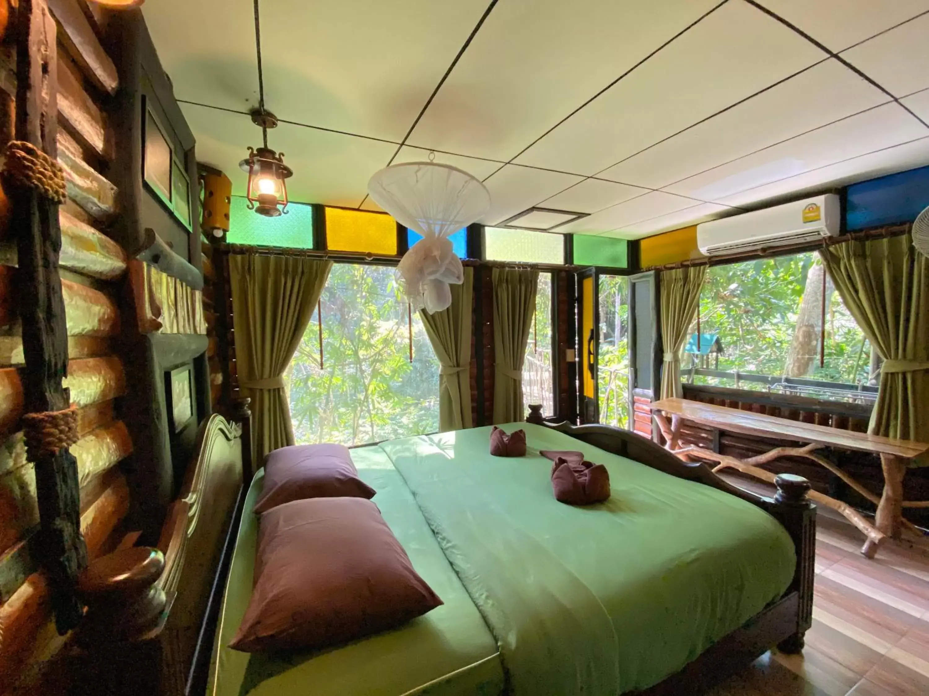 Photo of the whole room, Bed in Khao Sok Tree House Resort Photo of the whole room, Bed in Khao Sok Tree House Resort