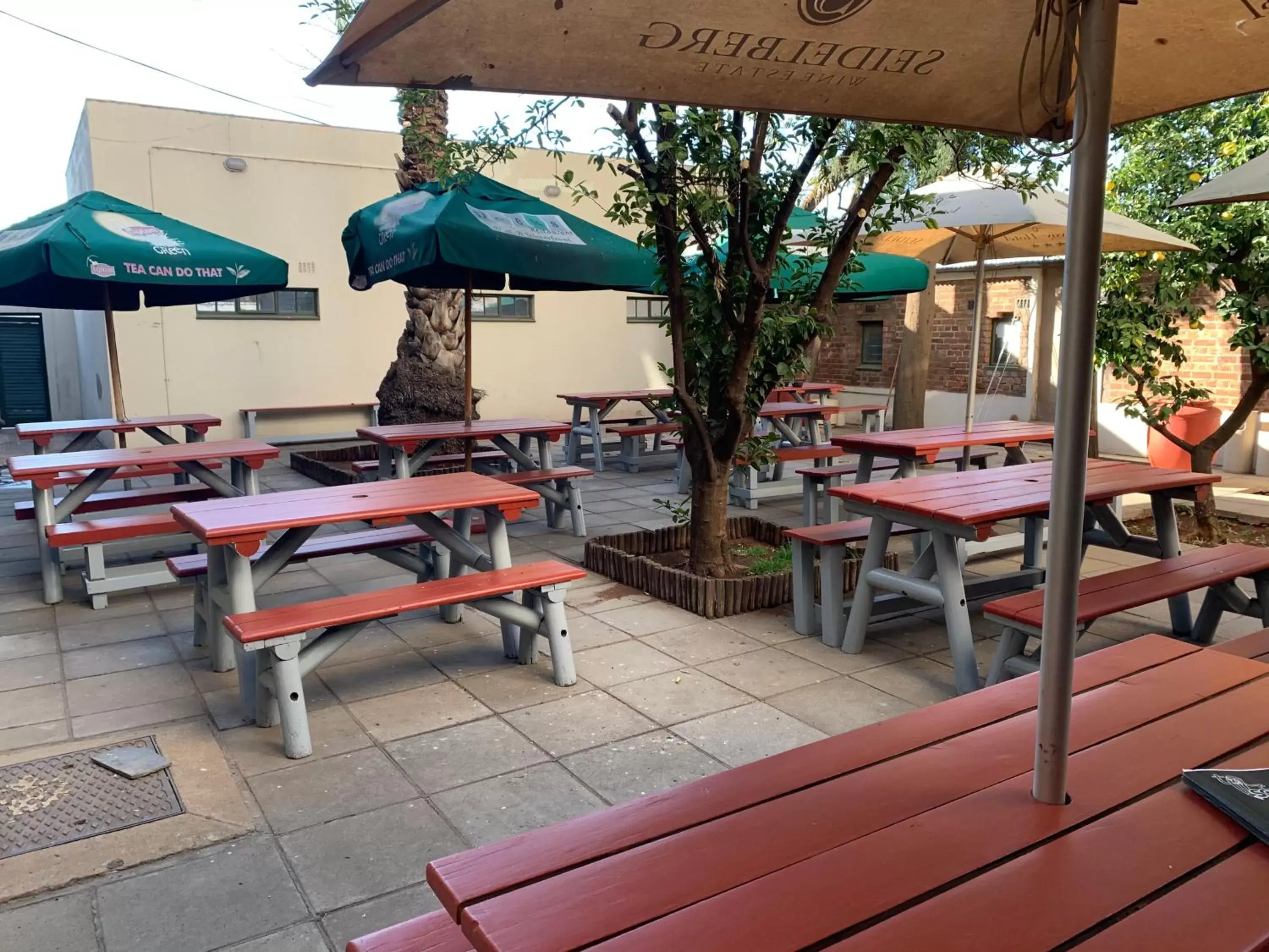 Inner courtyard view in Savoy Hotel Kimberley Inner courtyard view in Savoy Hotel Kimberley
