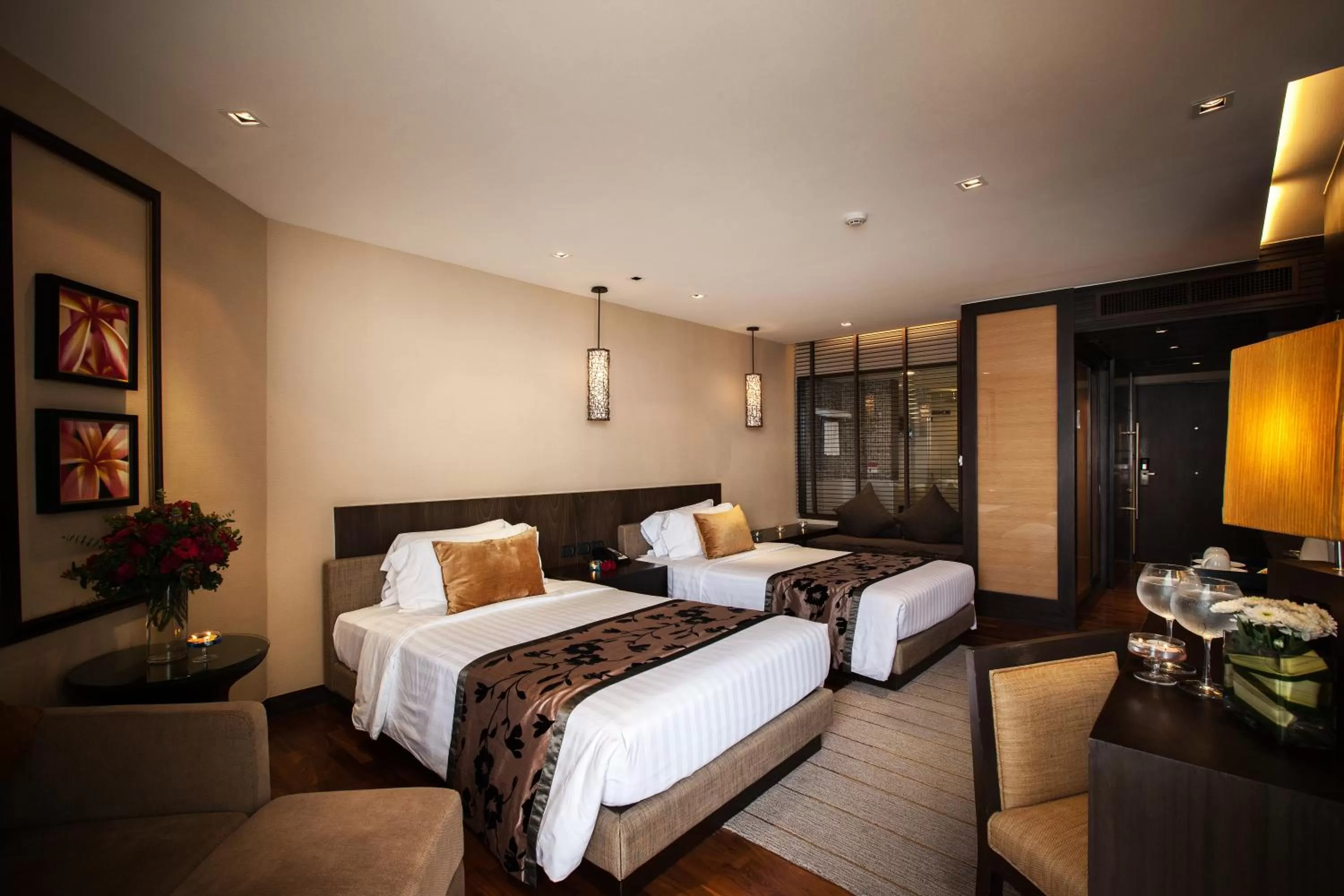 Deluxe Twin Room in A-ONE Pattaya Beach Resort