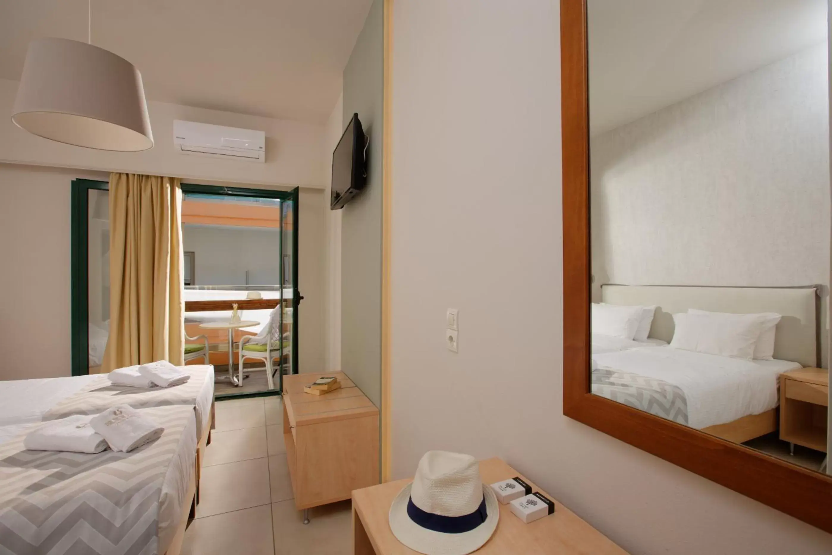 Bedroom, Bed in Palmera Beach Hotel & Spa - Adults Only