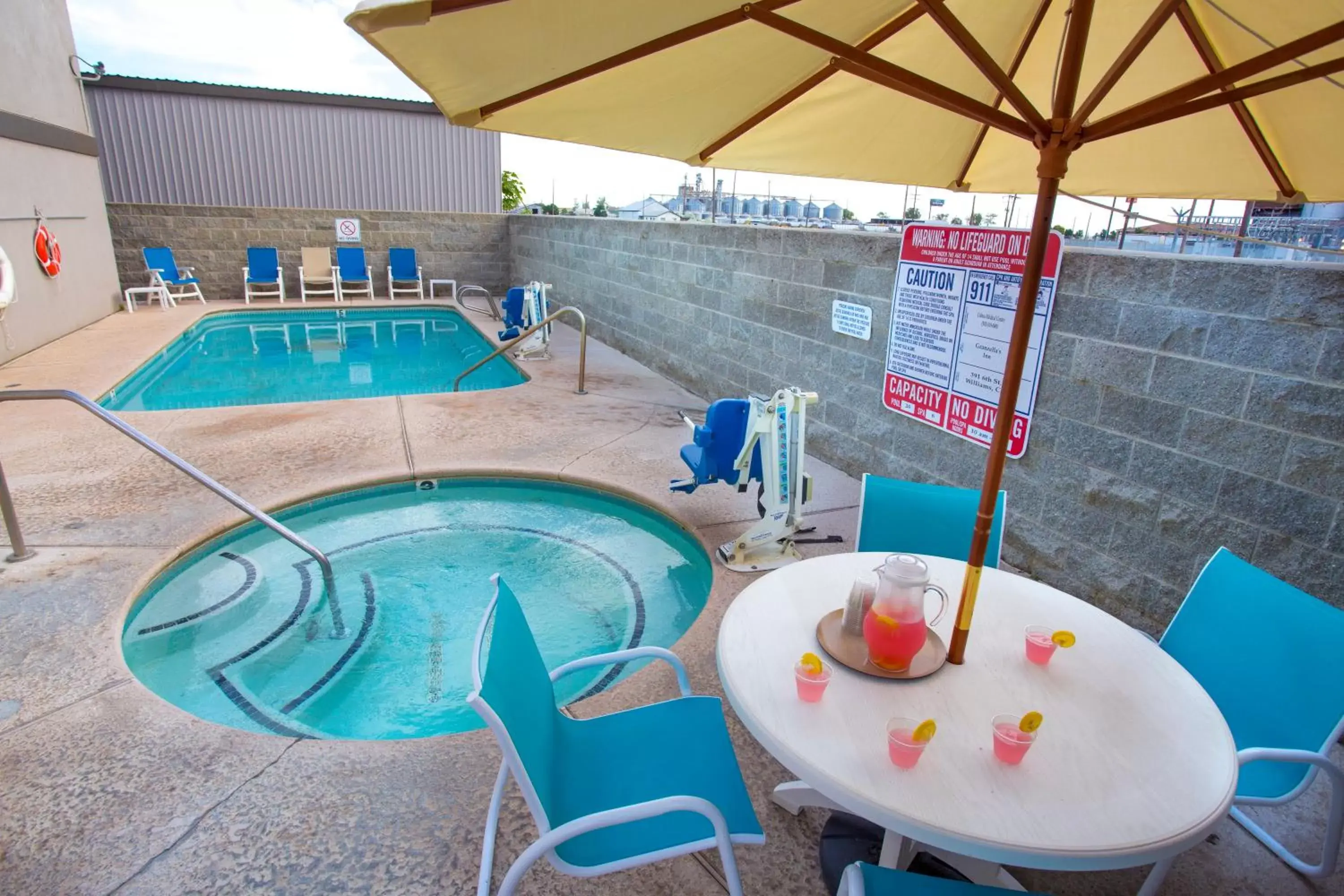 Swimming Pool in Granzella's Inn