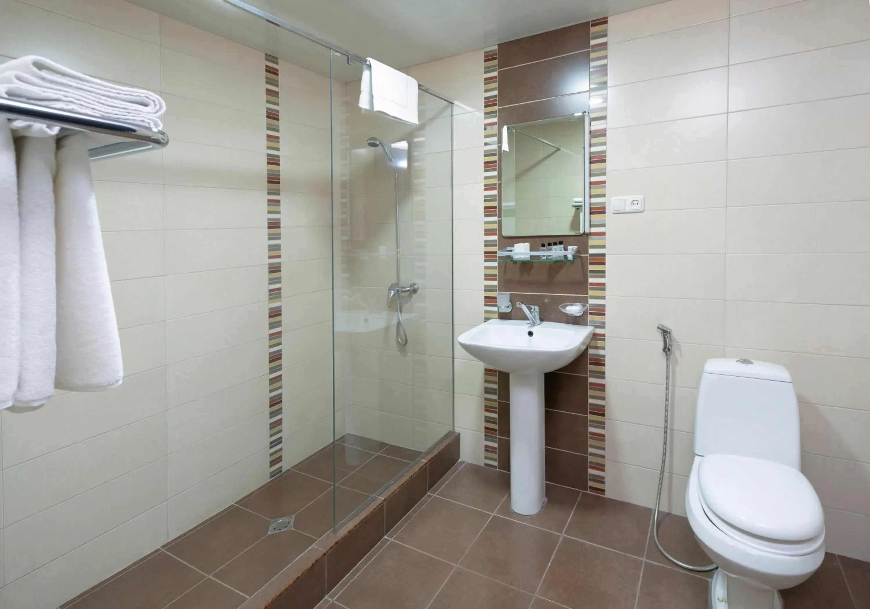 Shower, Bathroom in Ani Central Inn