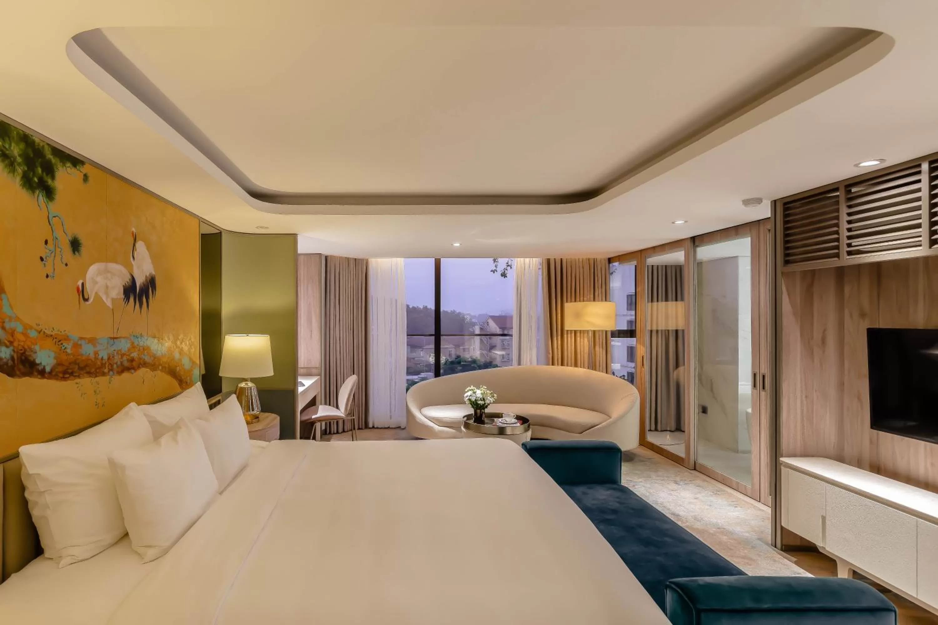 Bed in Hanoi Le Jardin Hotel & Spa