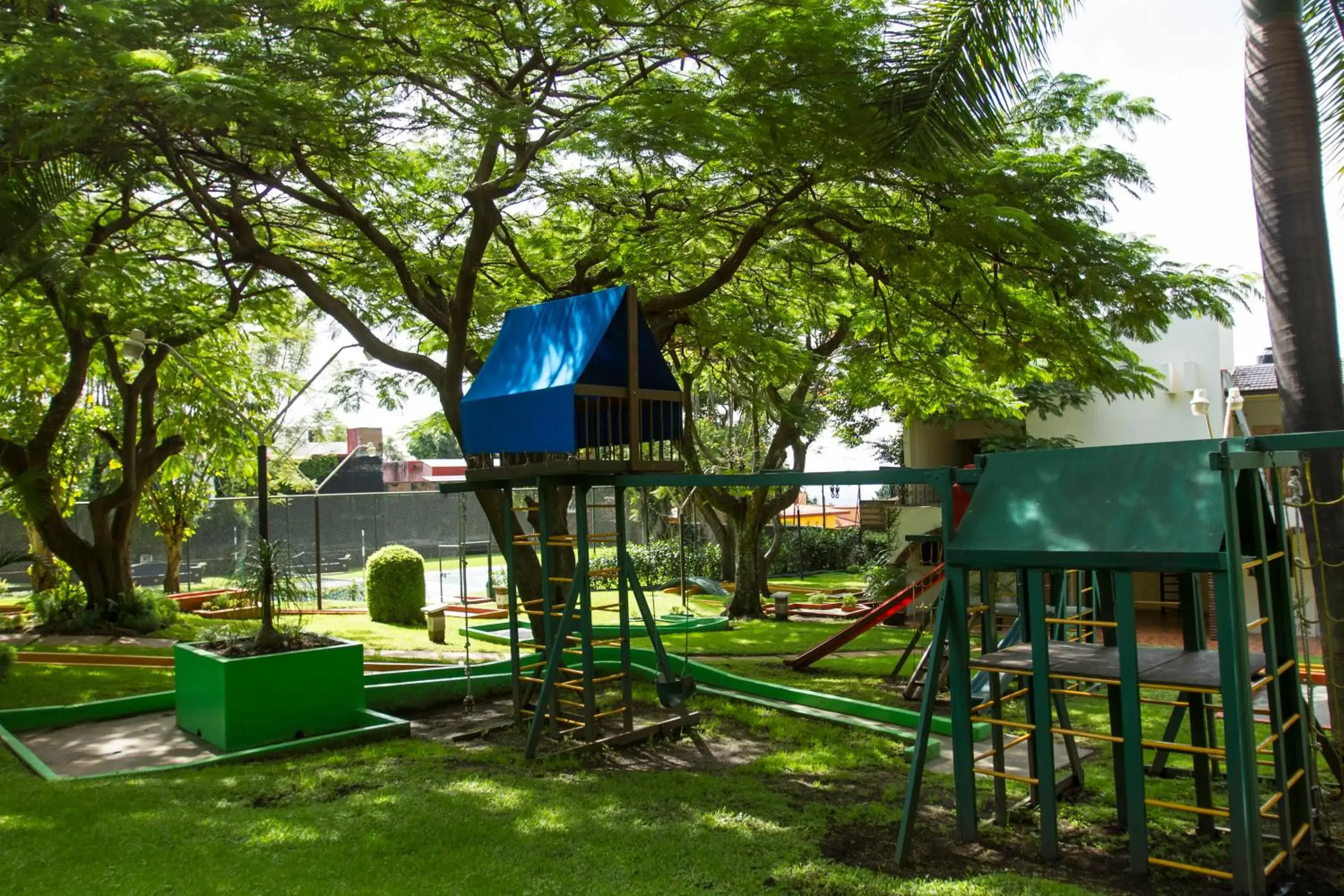 Children play ground in Hotel Villa del Conquistador