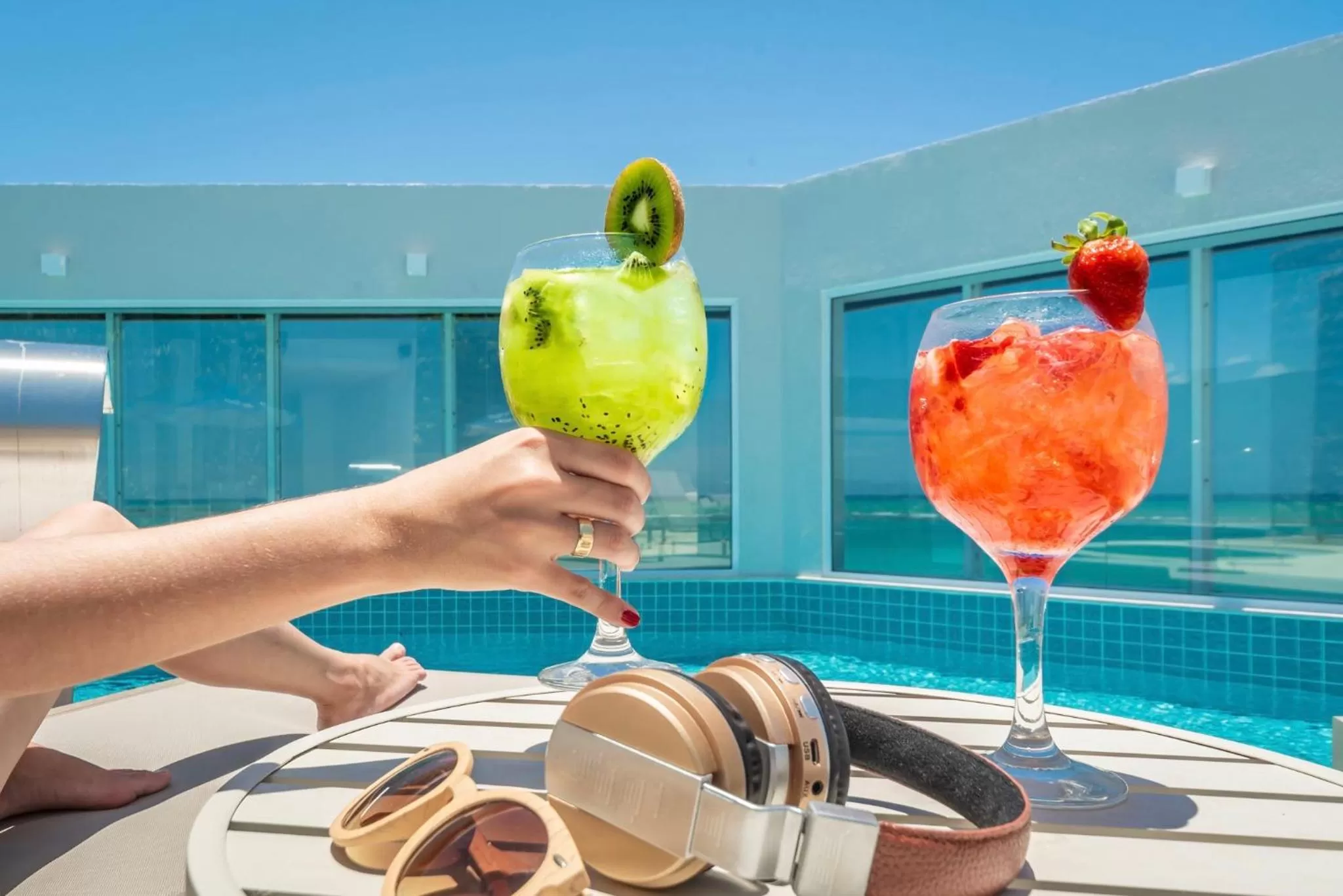 Pool view in Hotel Brisa Praia Pajuçara