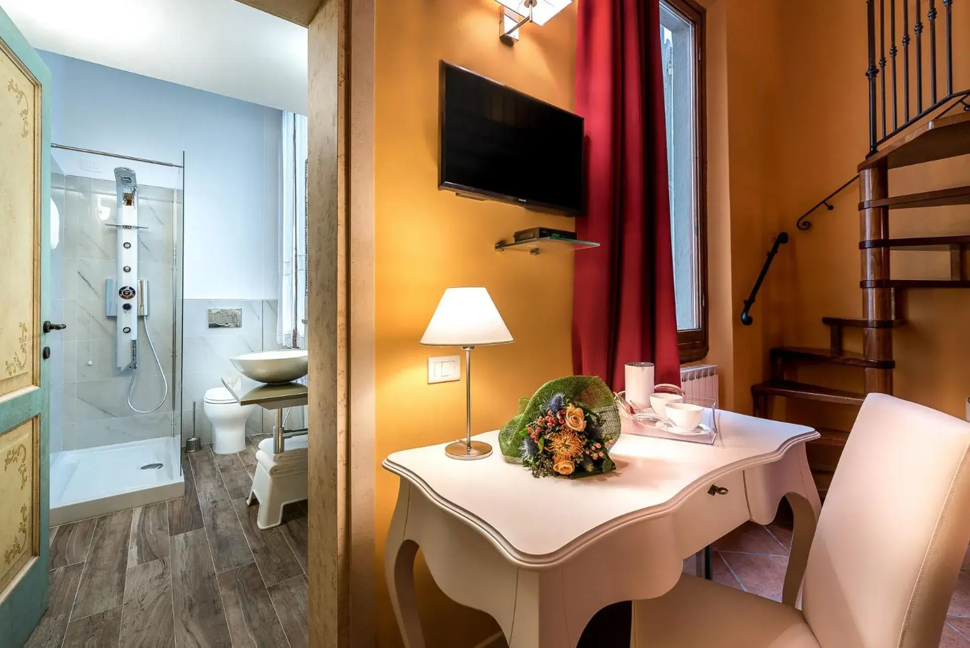 Bathroom in Residenza Conte di Cavour & Rooftop