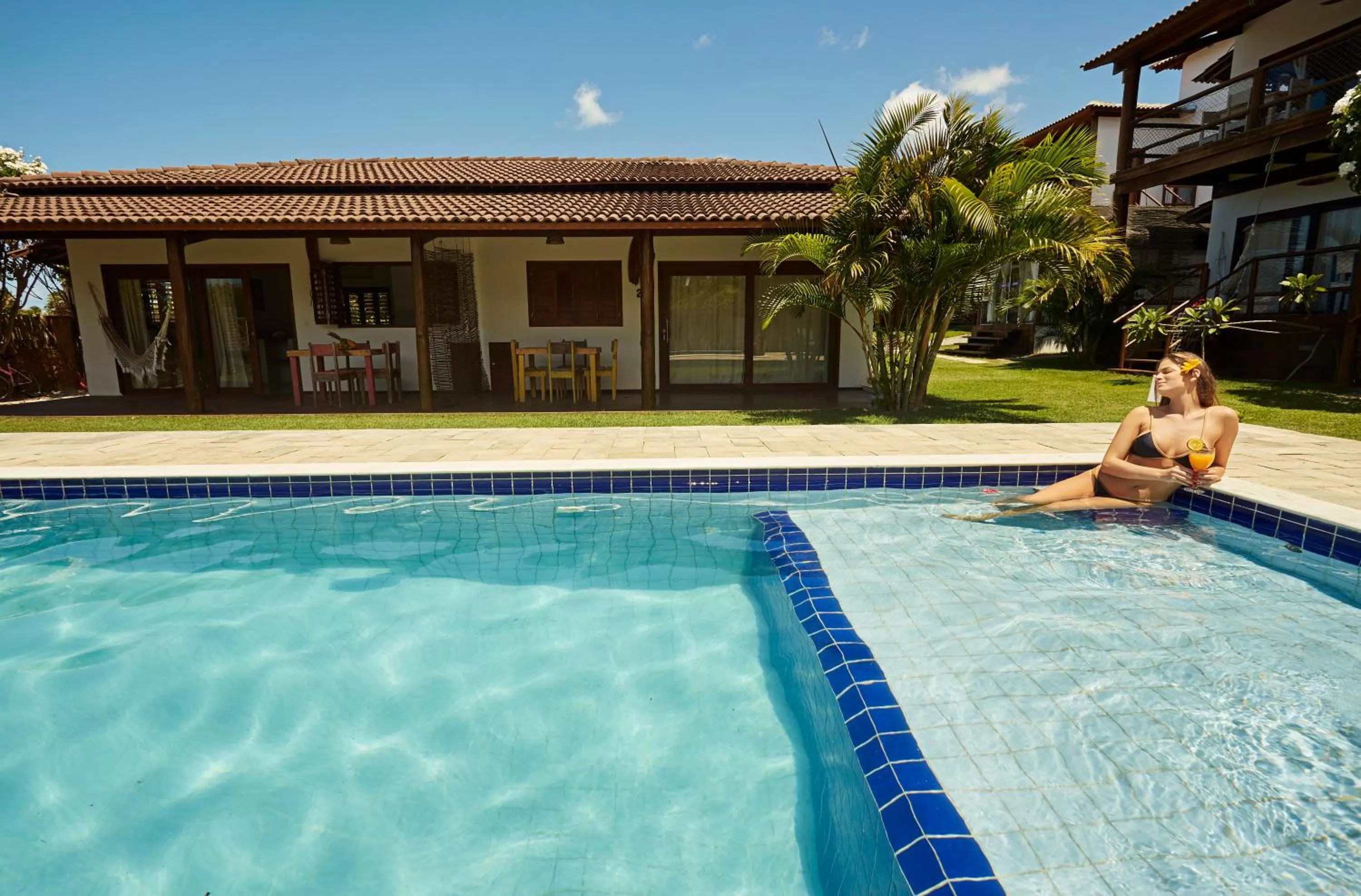 Swimming pool in Vila Emanuelle Pousada Boutique