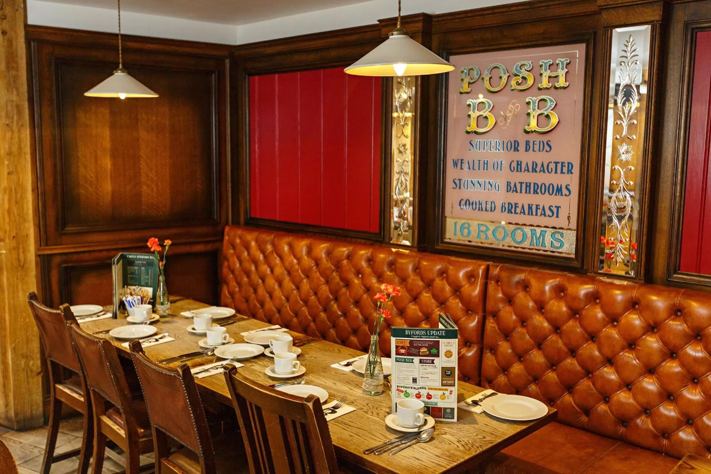 Restaurant/places to eat in Byfords