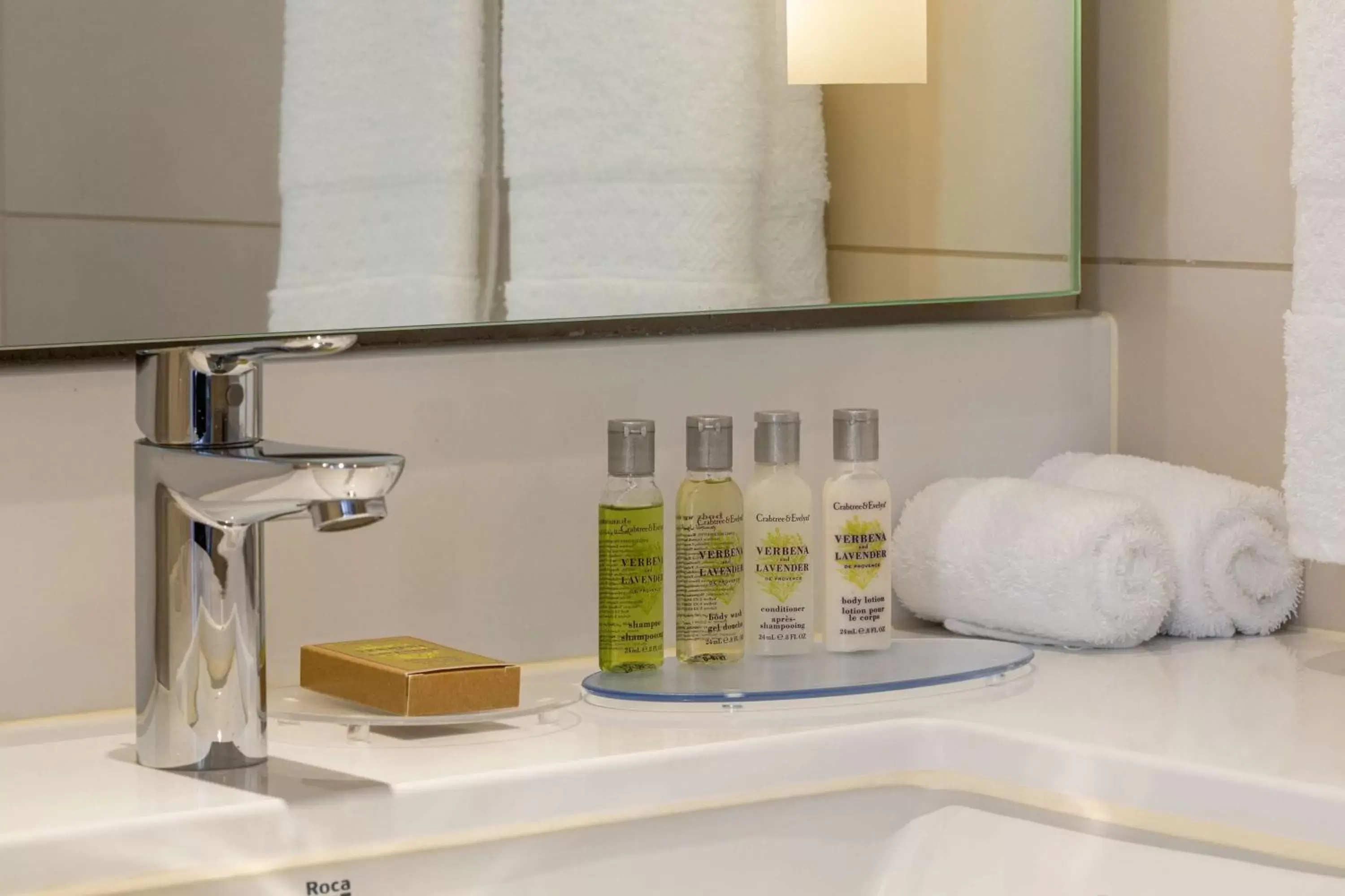 Bathroom in Hilton Garden Inn Riyadh Financial District Bathroom in Hilton Garden Inn Riyadh Financial District