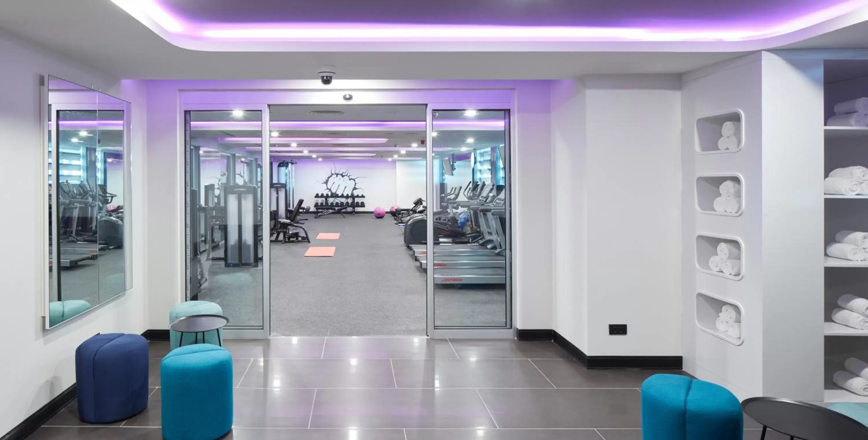 Fitness centre/facilities in YOTEL Istanbul Airport, City Entrance Fitness centre/facilities in YOTEL Istanbul Airport, City Entrance