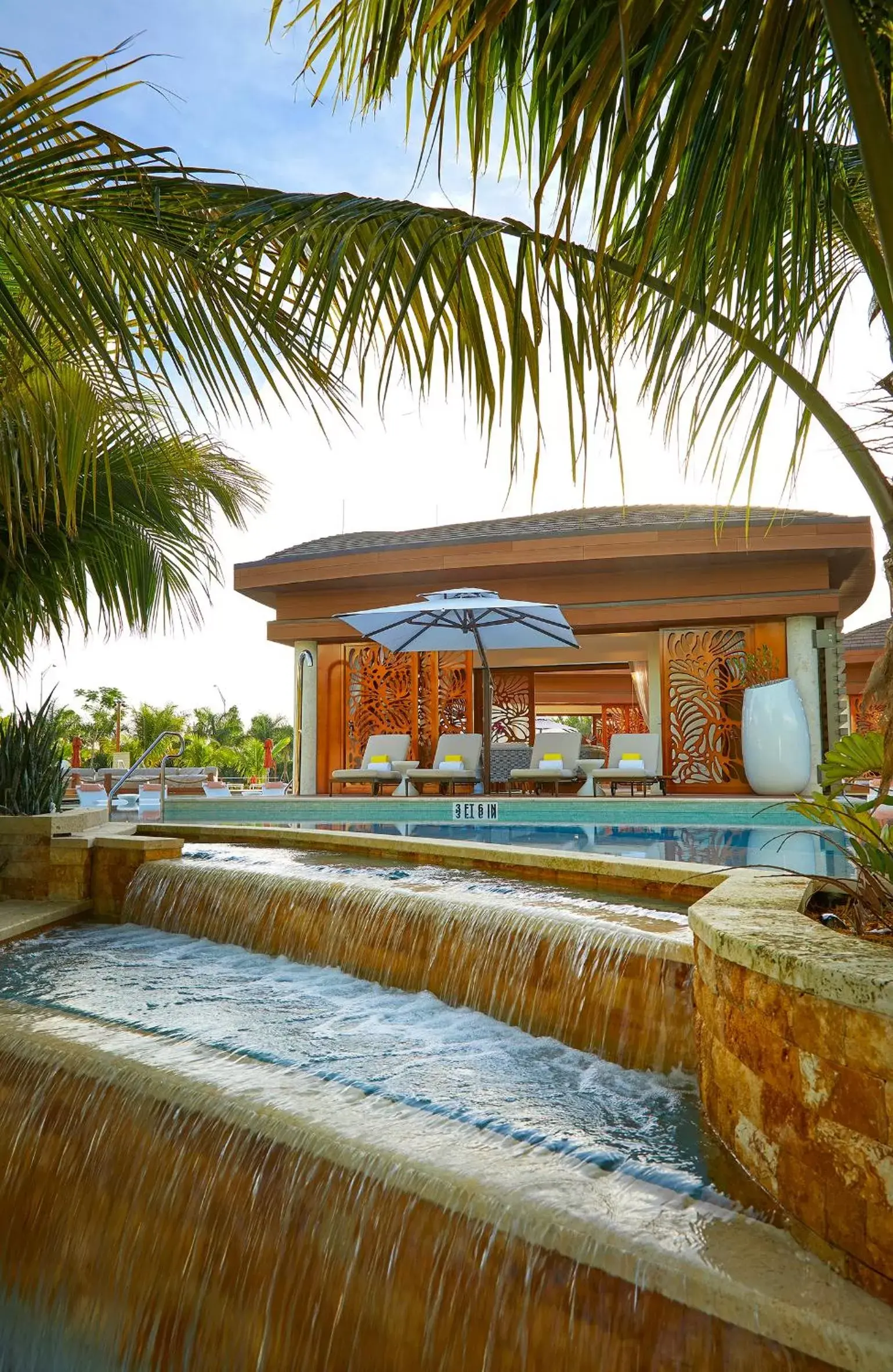 Swimming pool in The Guitar Hotel at Seminole Hard Rock Hotel & Casino