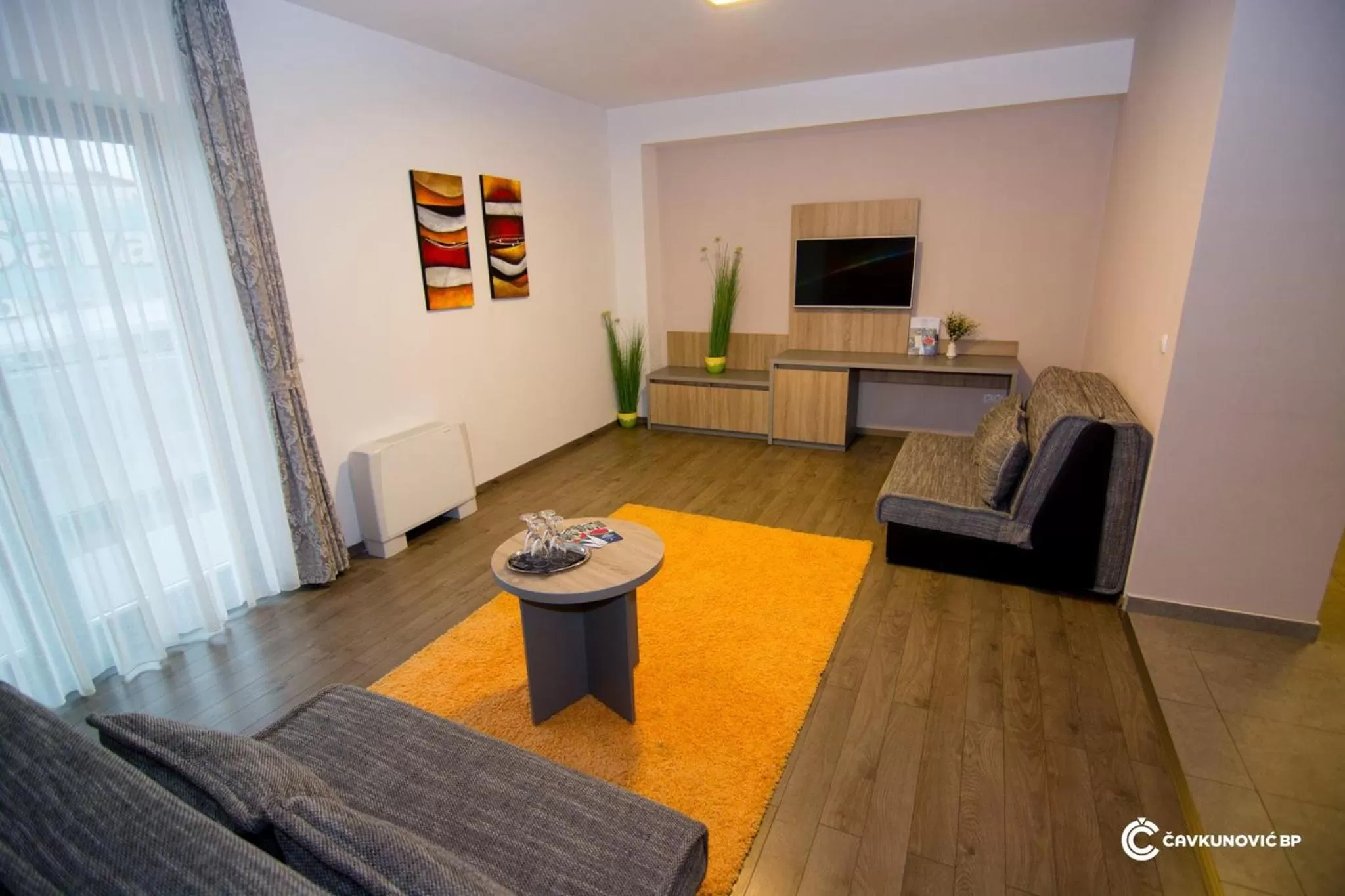 Bed in Motel Kamenica